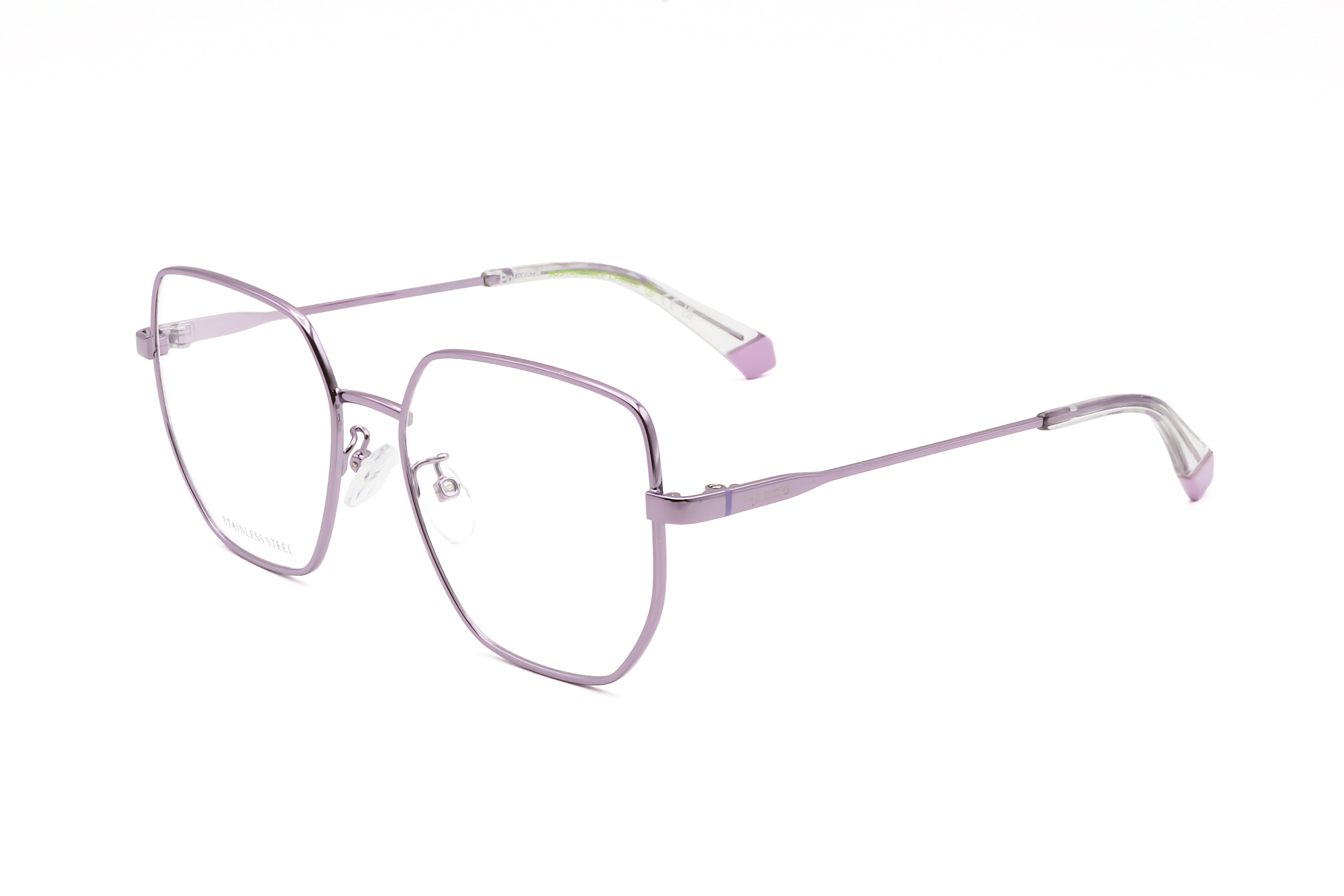 Polaroid Women's 53 mm Lilac Eyeglasses PLDD508-G-789-53