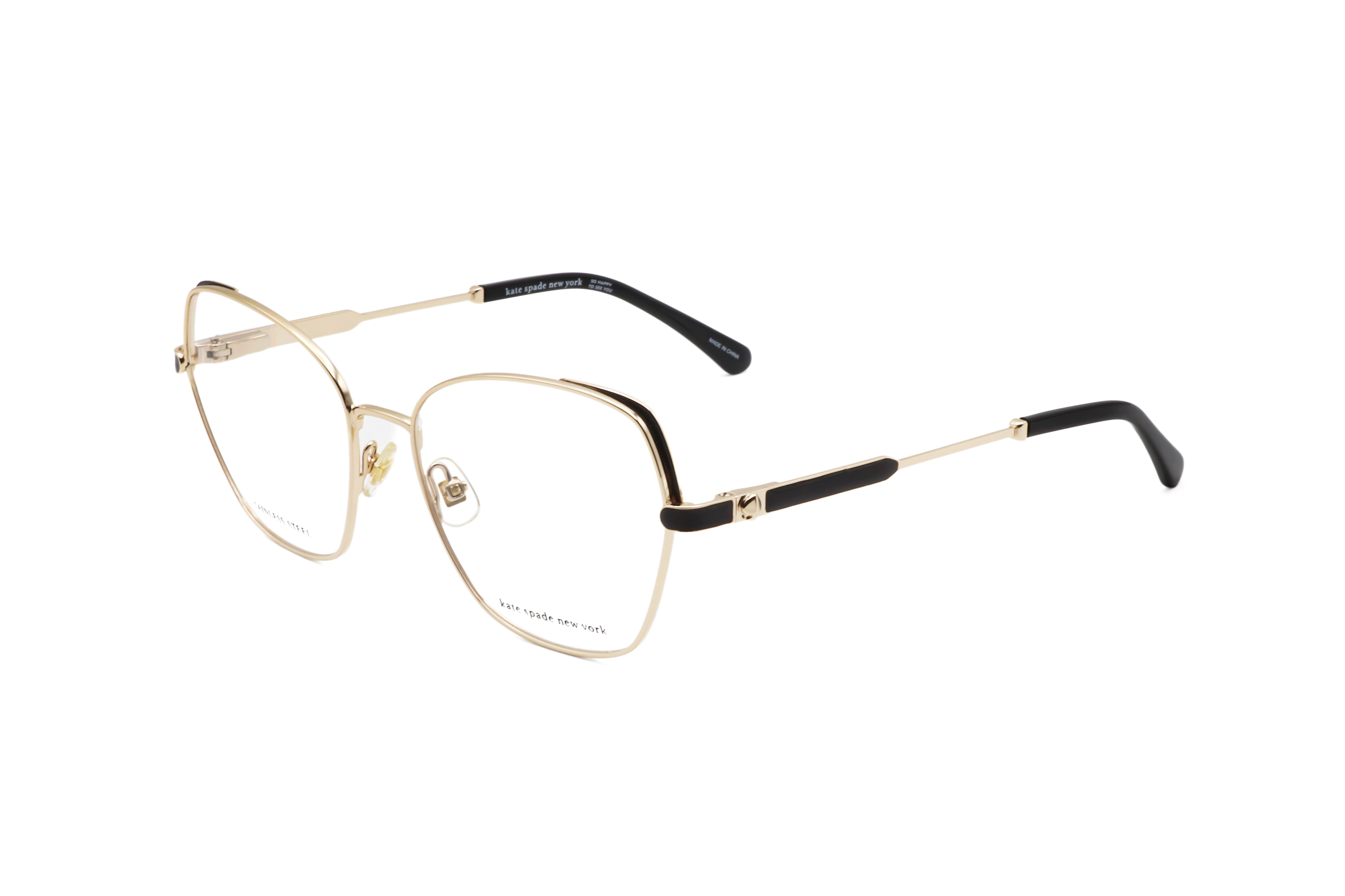 Kate Spade Women's 54mm Gold Black Eyeglasses ZEENA-G-RHL-54