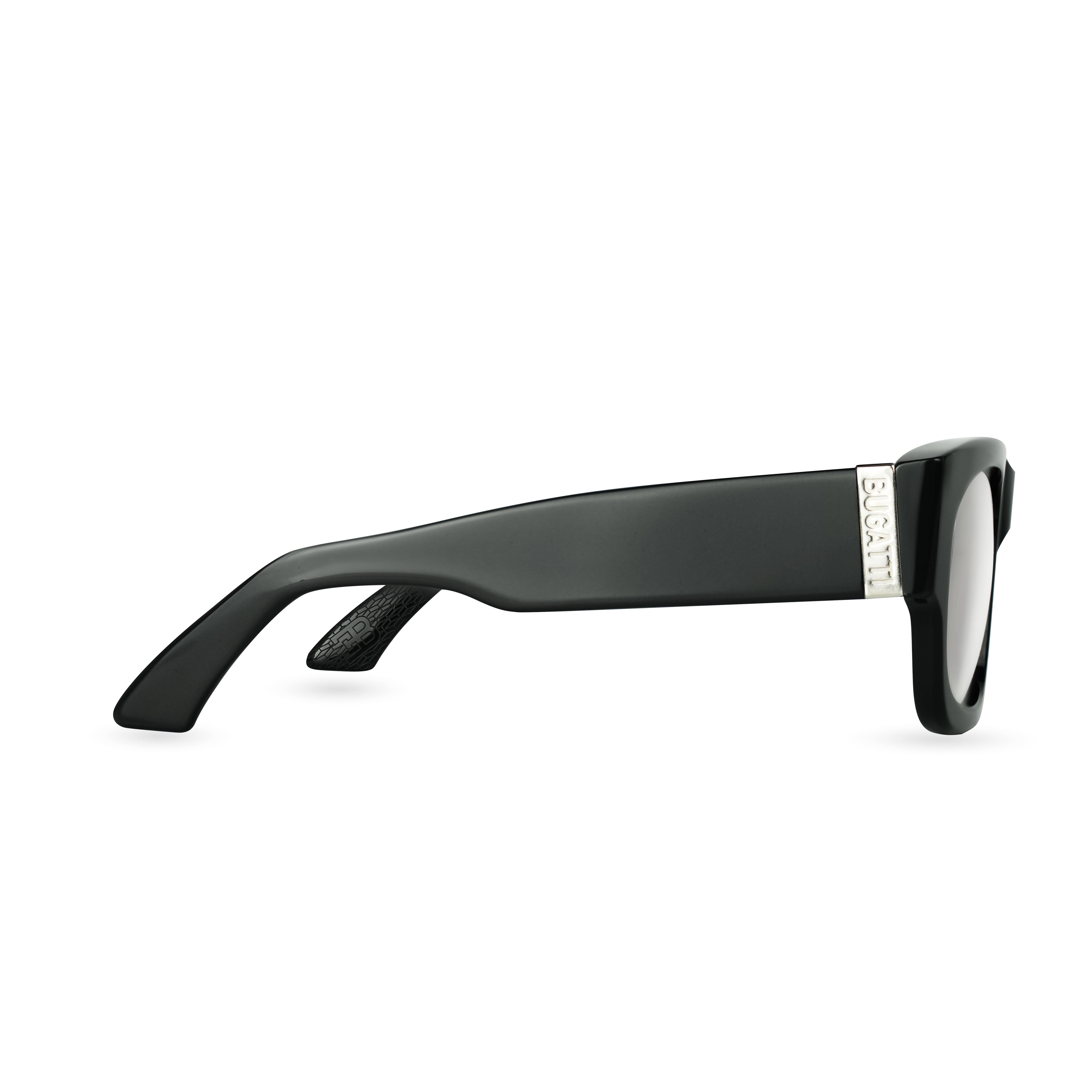 Bugatti Men's 51 mm Black Eyeglasses 48M-BK