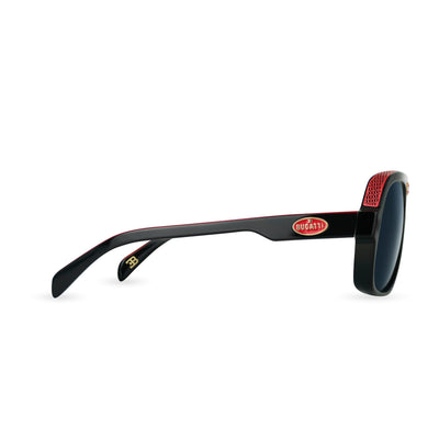 Bugatti Men's 60 mm Black Sunglasses 06-BK