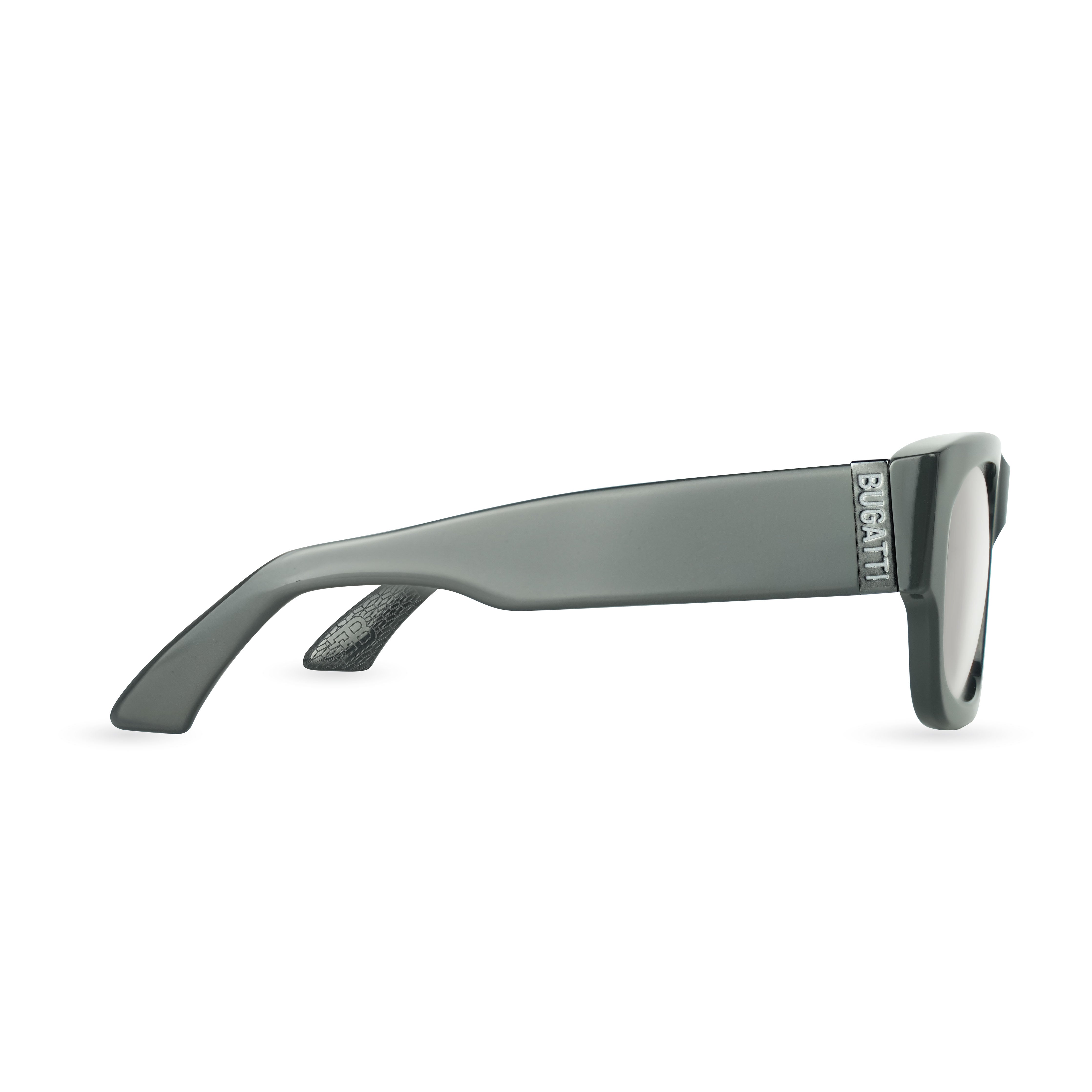 Bugatti Men's 51 mm Grey Sunglasses 48M-GRY