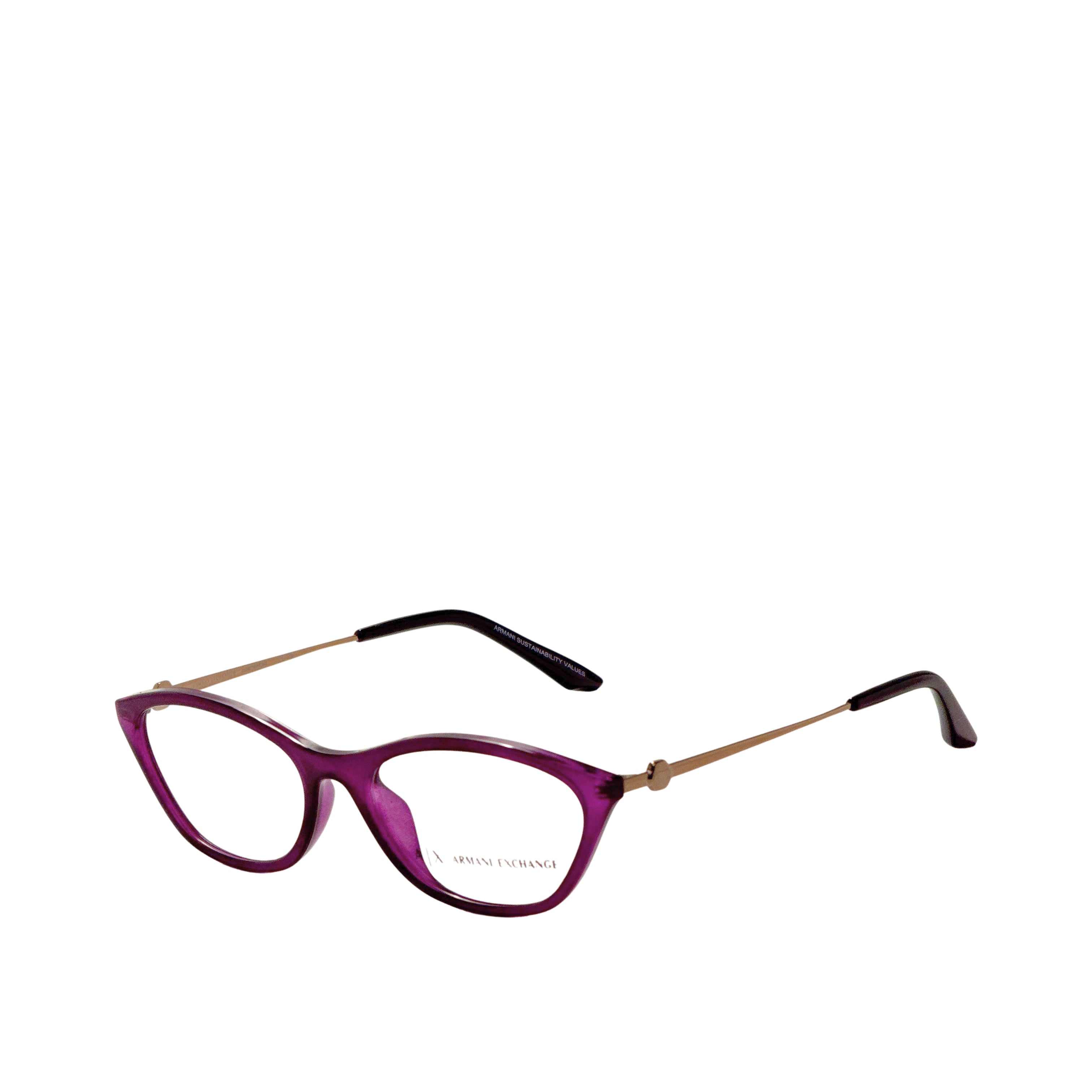 Armani Exchange Women's 54mm Opal Purple Eyeglasses AX3121U-8369-54