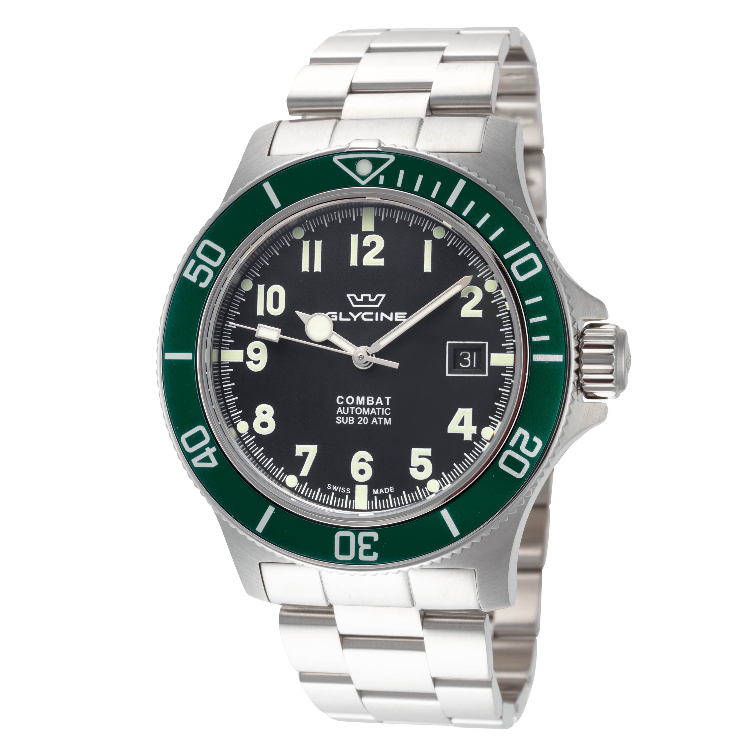 Glycine Men's Combat Sub 42mm Automatic Watch GL0253