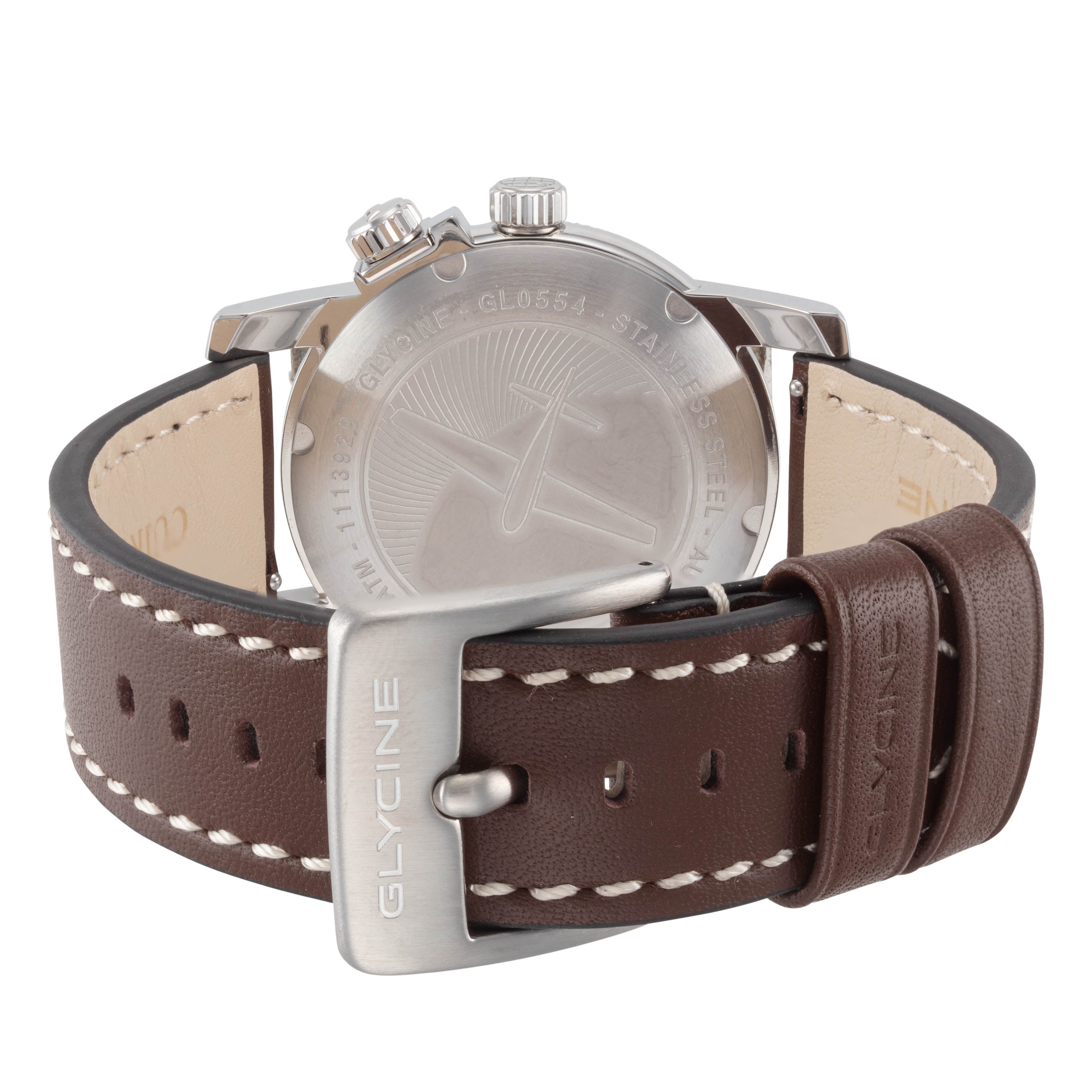 Glycine Men's Ariman Double Twelve 42mm Automatic Watch GL0554