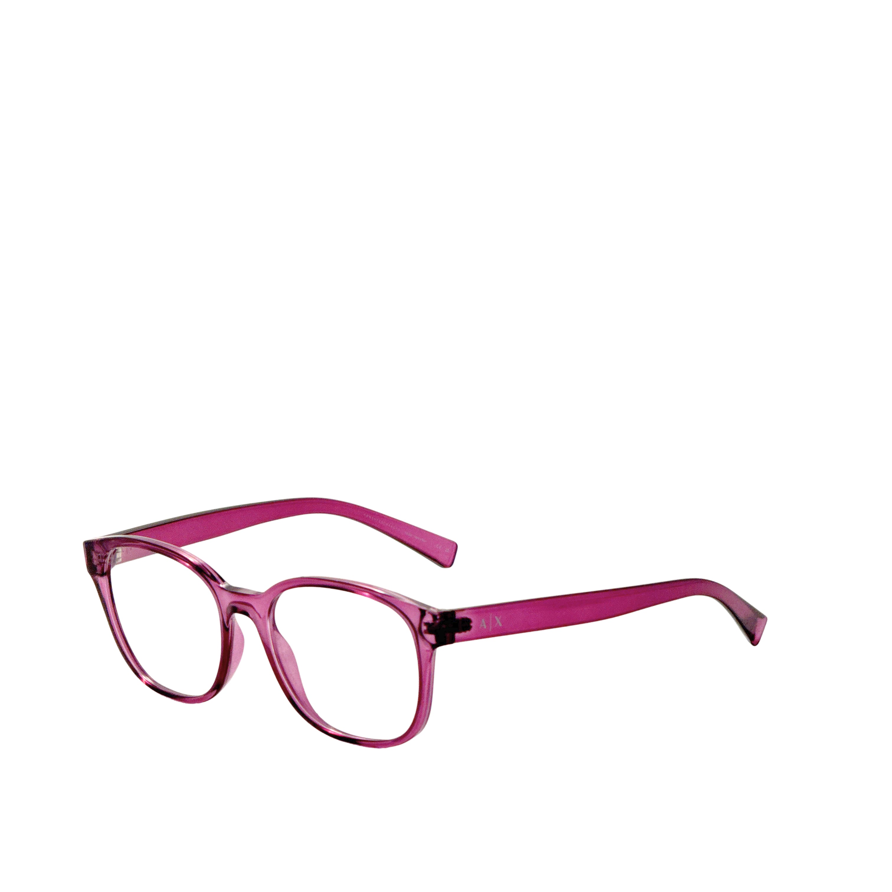 Armani Exchange Women's 53mm Transparent Burgundy Eyeglasses AX3072-8316-53