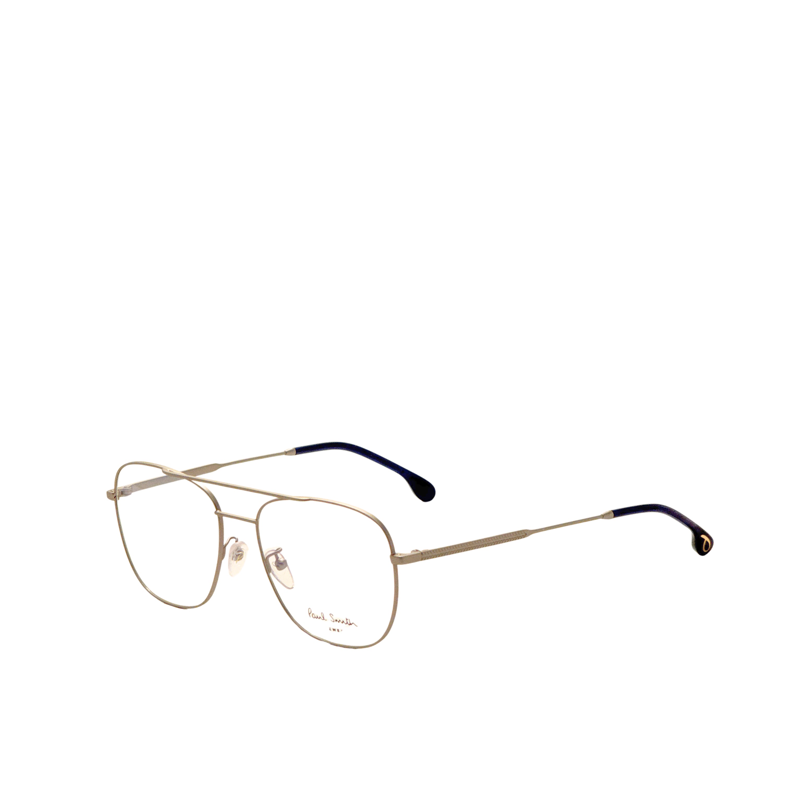 Paul Smith Unisex Avery 56mm Matte Silver Eyeglasses PSOP007V1-003-56