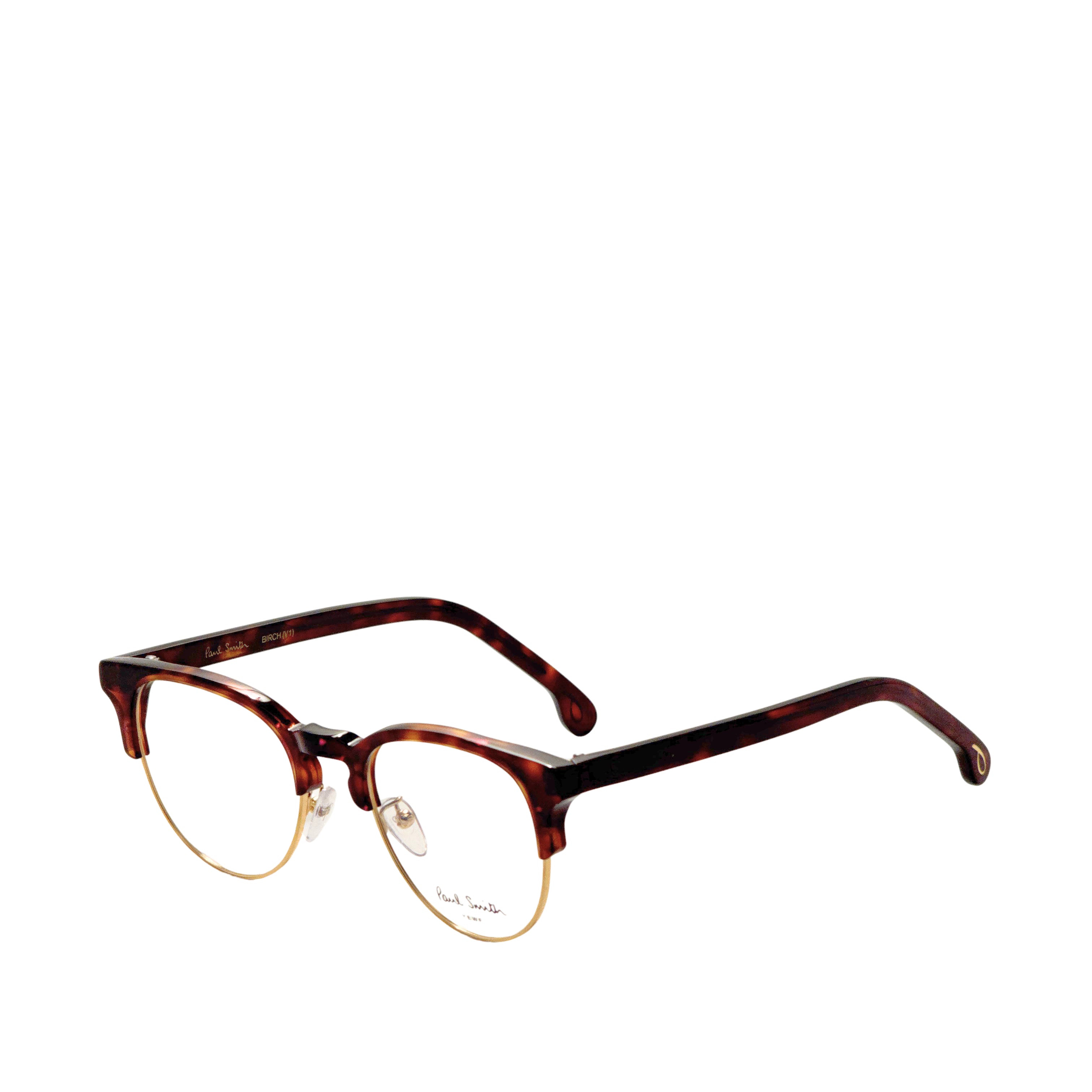 Paul Smith Unisex Birch 51mm Tortoise Eyeglasses PSOP014V1-002-51