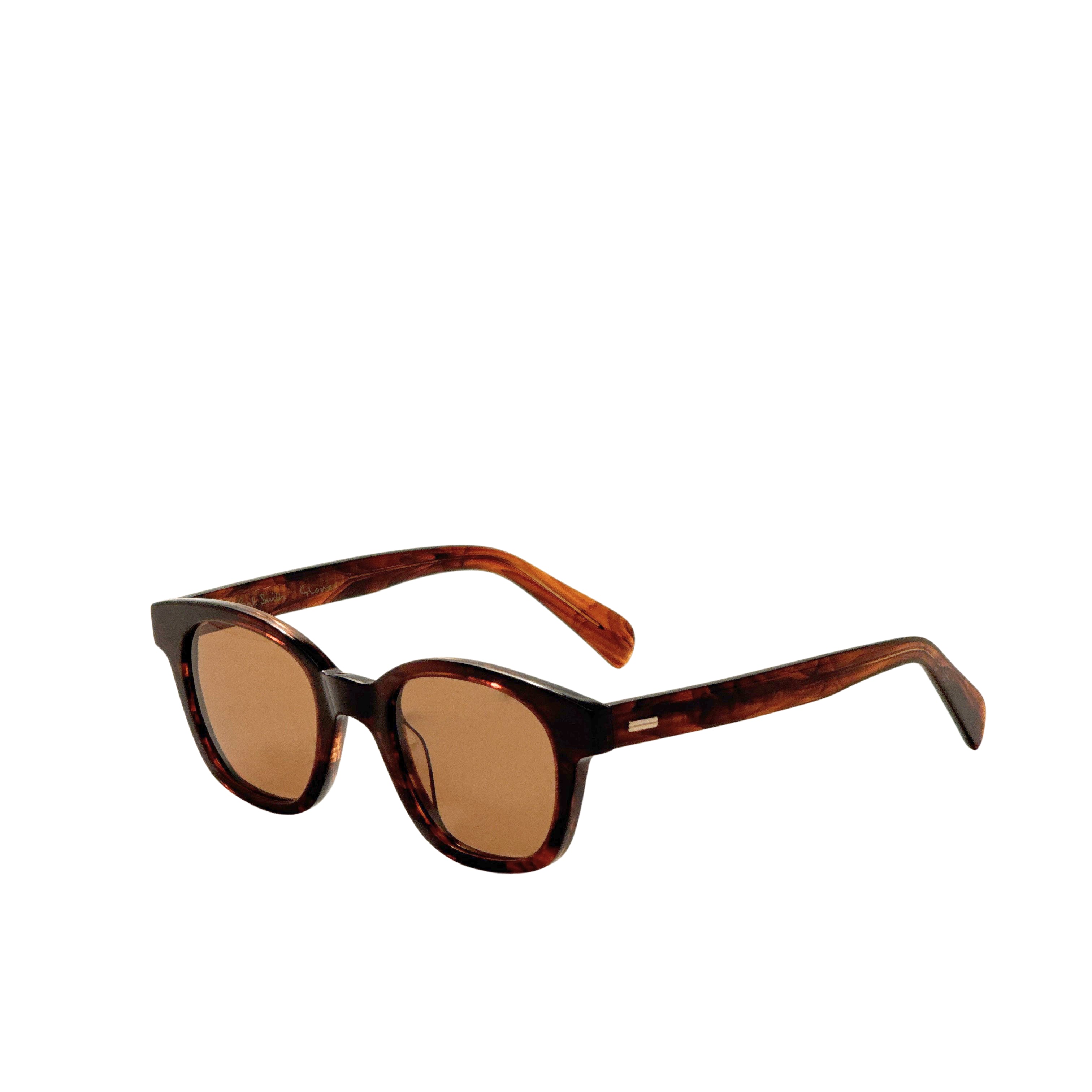Paul Smith Unisex Glover 49mm Transparent Brown Havana Sunglasses PSSN08949-002-49