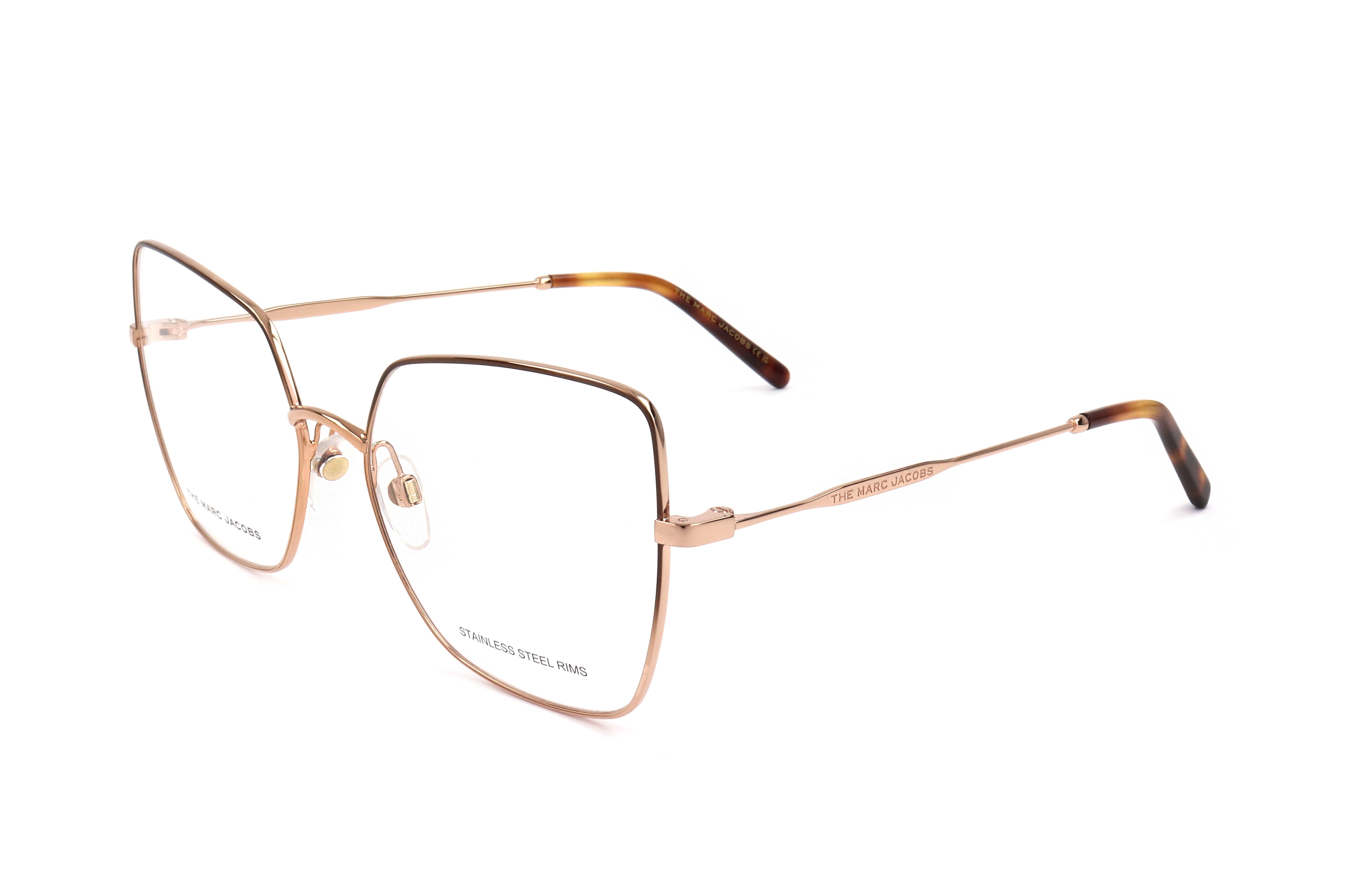 Marc Jacobs Women's 57mm Gold Brown Eyeglasses MARC591-01Q-57