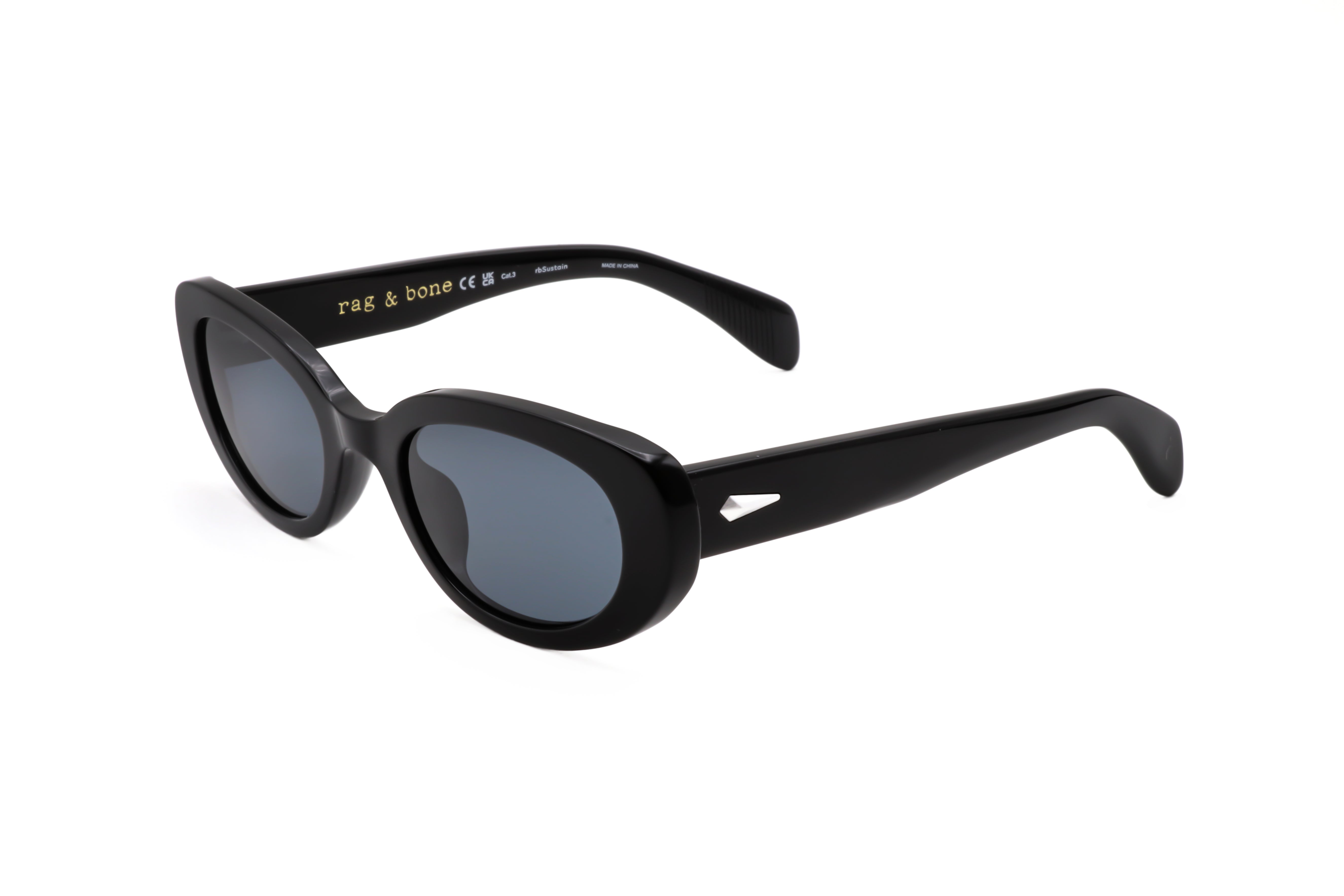 Rag & Bone Women's 52 mm Black Sunglasses RNB1061-S-807-52