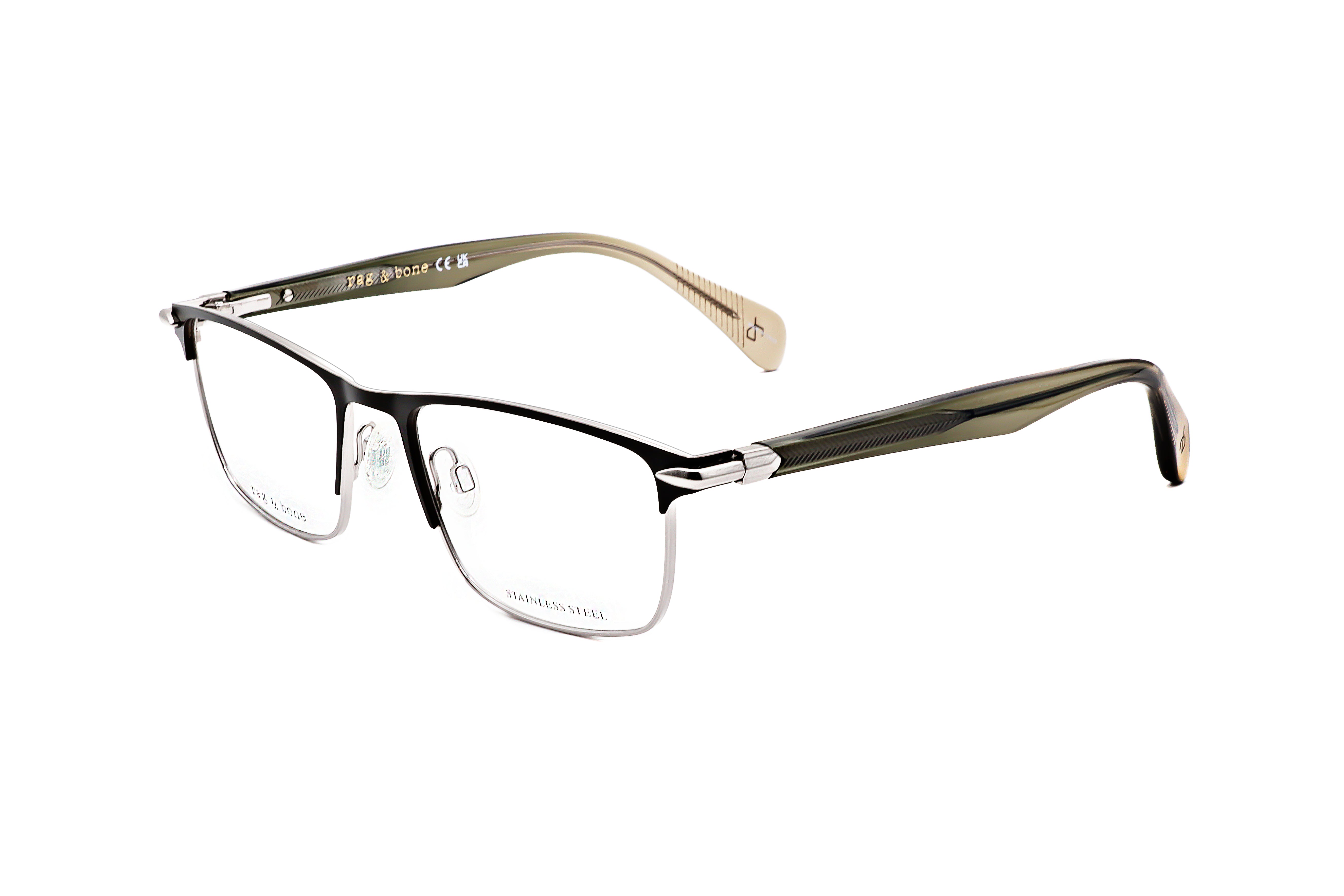 Rag & Bone Men's 53 mm Grey Eyeglasses RNB7046-KB7-53