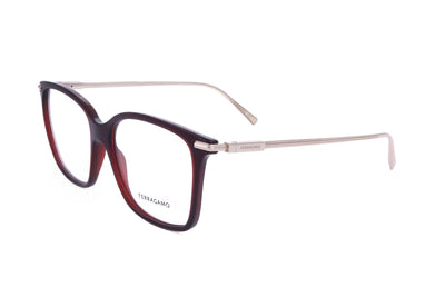 Ferragamo Women's 53 mm Transparent Burgundy Eyeglasses SF2992-612-53