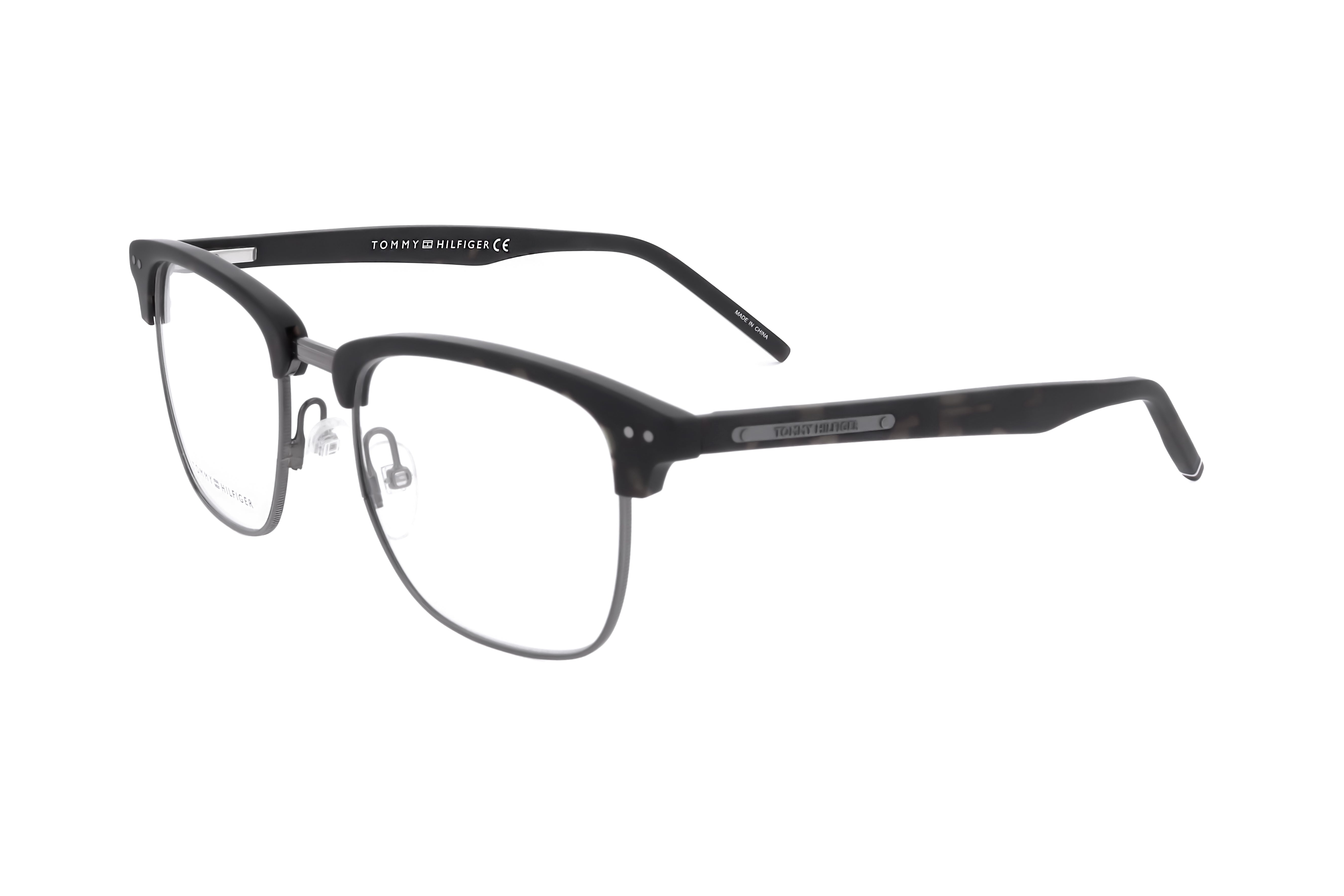 Tommy Hilfiger Unisex 51 mm Havana Eyeglasses TH1730-086-51