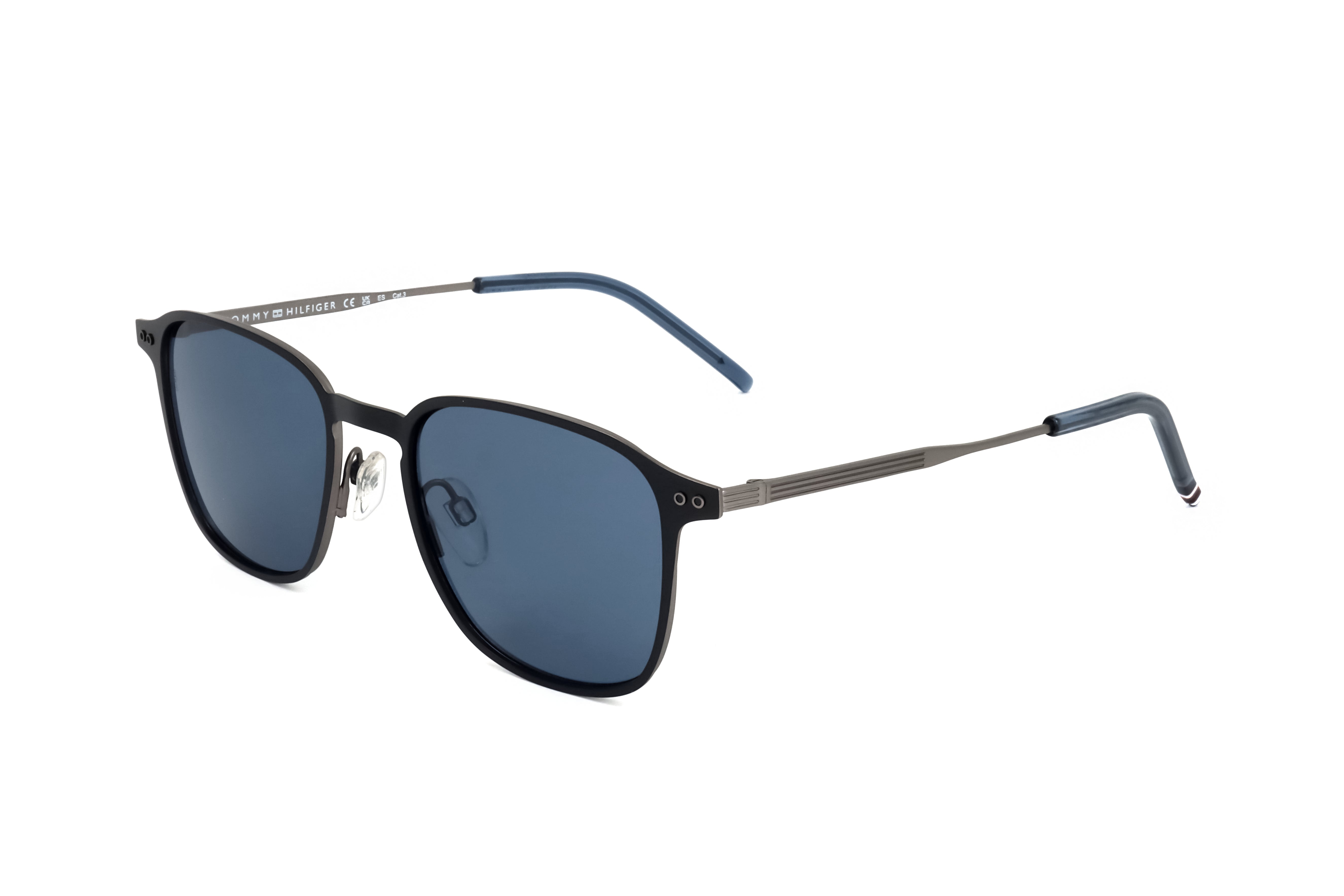 Tommy Hilfiger Men's 52mm Matte Black Dark Ruthenium Sunglasses TH1972-S-RZZ-52