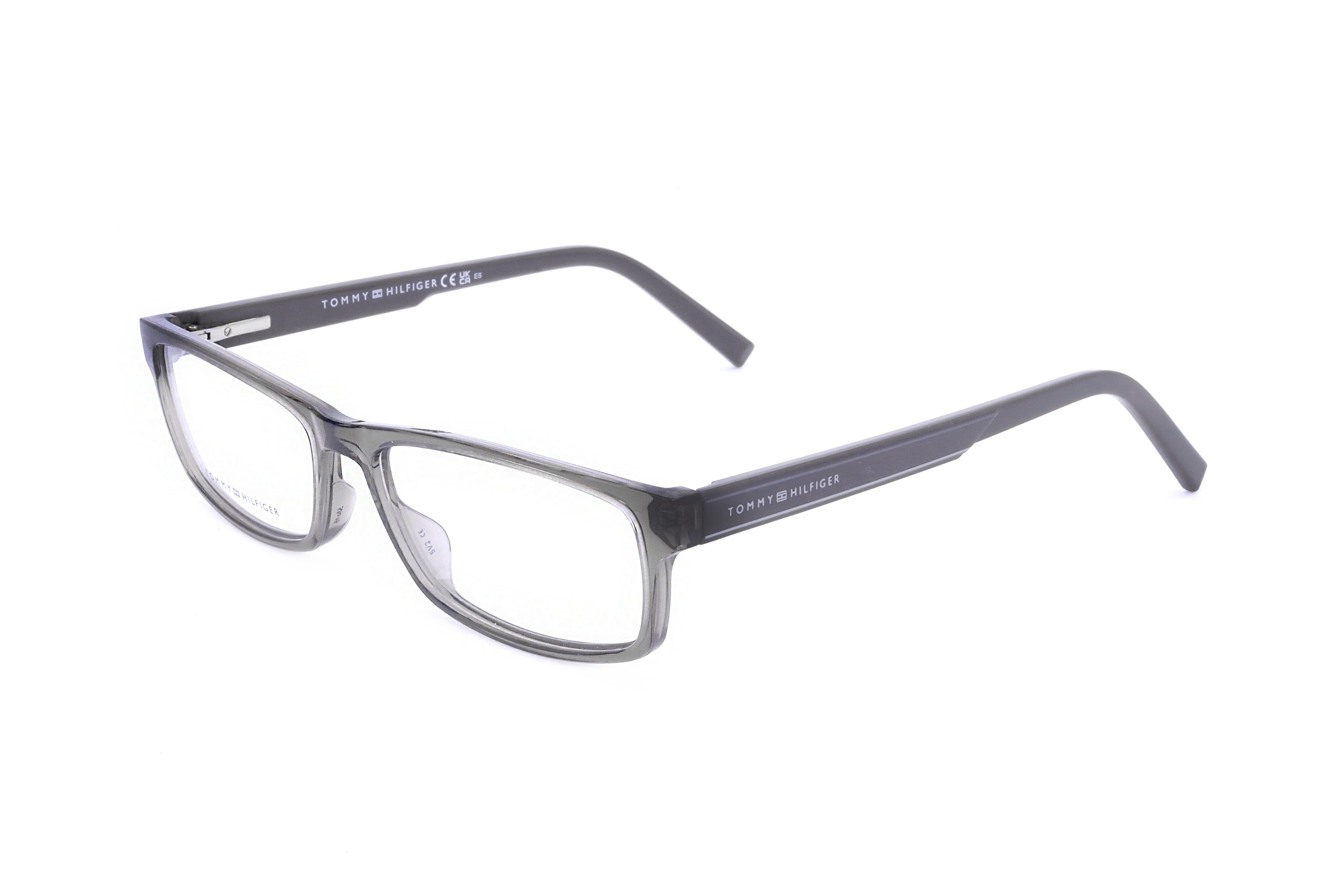 Tommy Hilfiger Men's 53 mm Mud Eyeglasses TH1999-79U-53