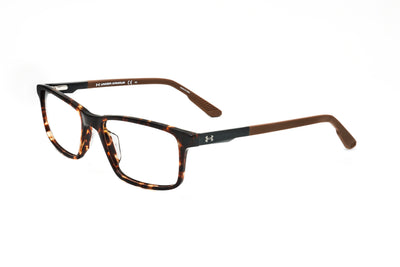 Under Armour Men's 54 mm Havana Eyeglasses UA5009-086-54