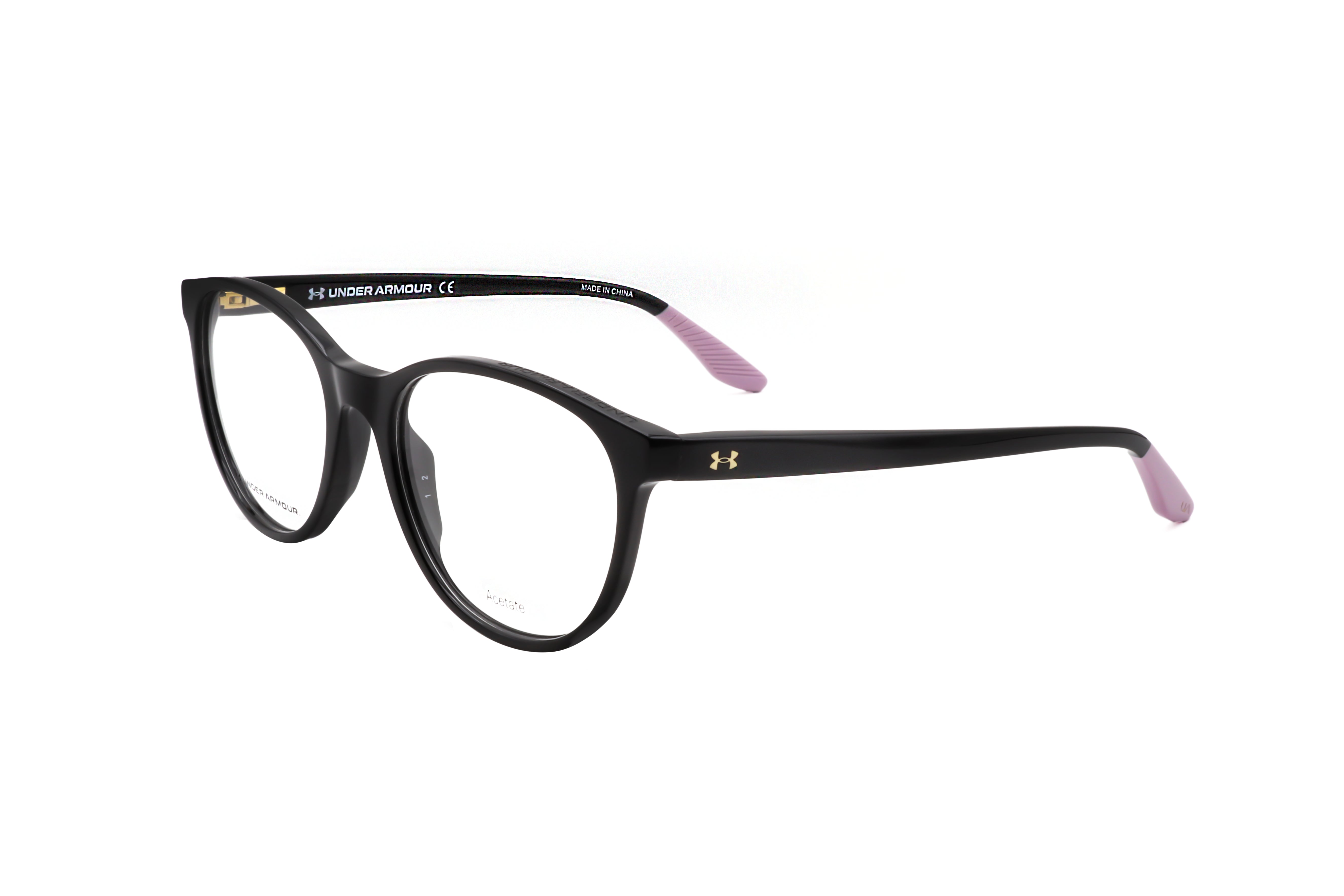 Under Armour Women's 52 mm Black Eyeglasses UA5020-807-52