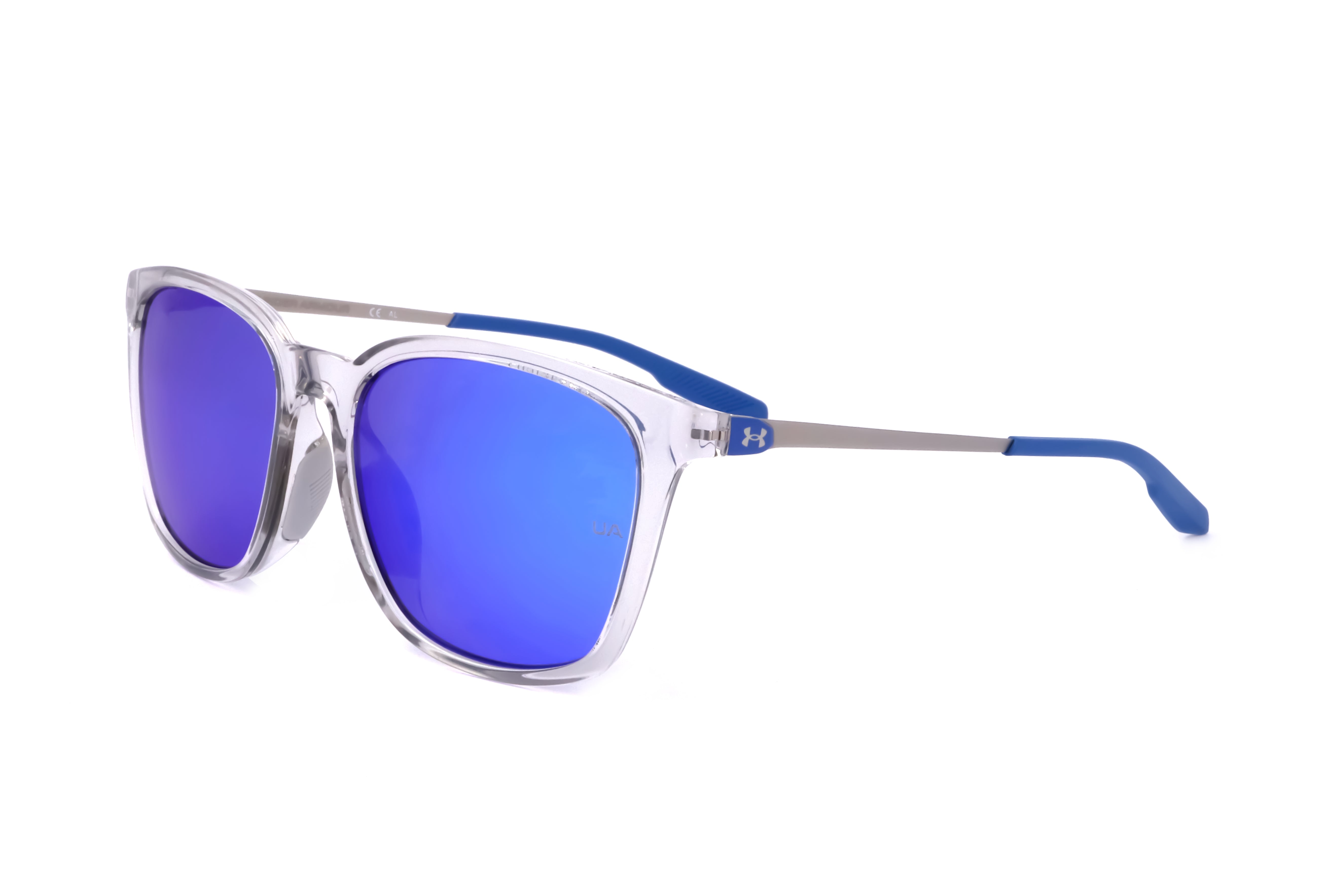 Under Armour Unisex 58 mm Crystal Grey Sunglasses UAREIGN-F-63M-58