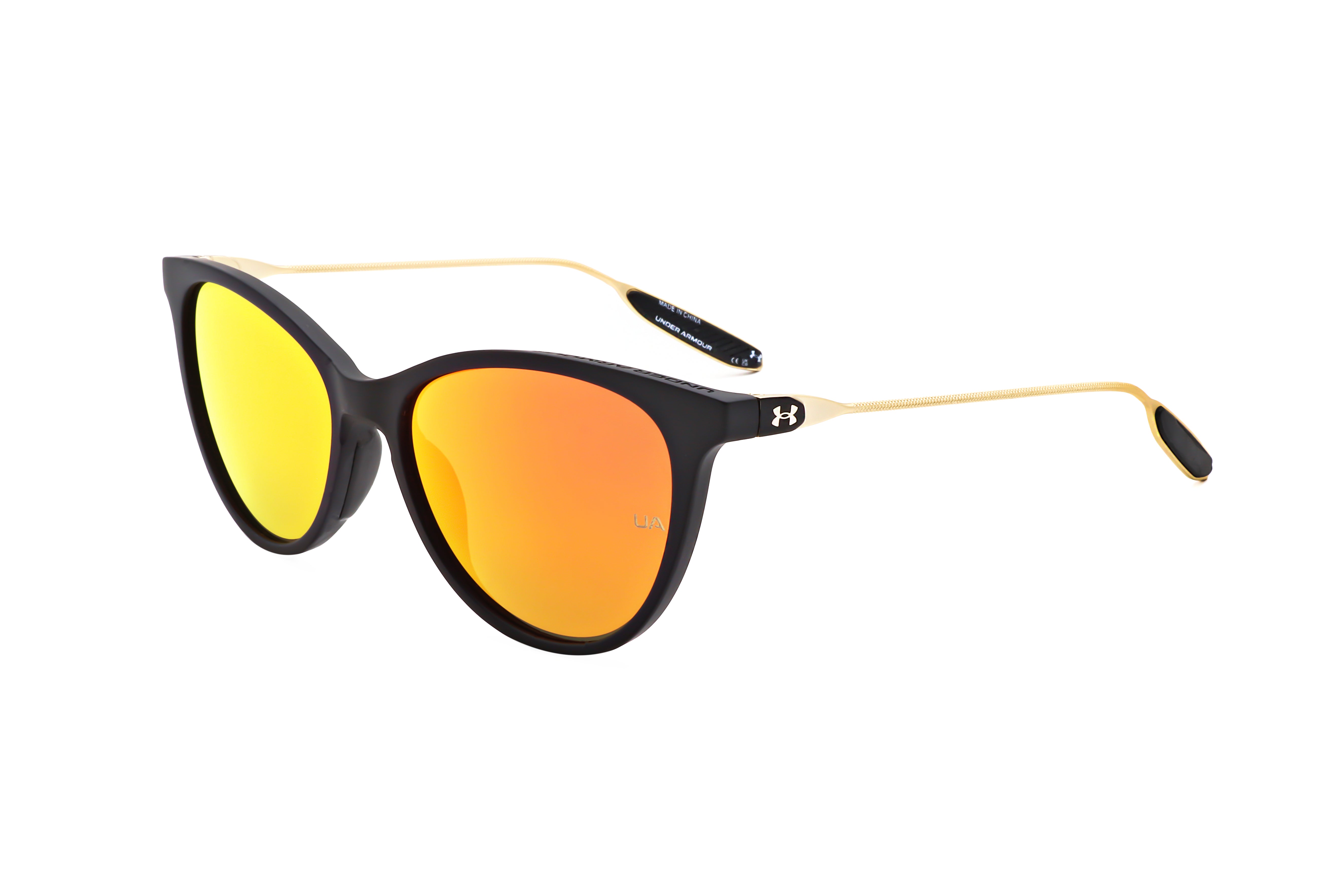 Under Armour Women's 54 mm Matte Black Sunglasses UAEXPANSE-003-54