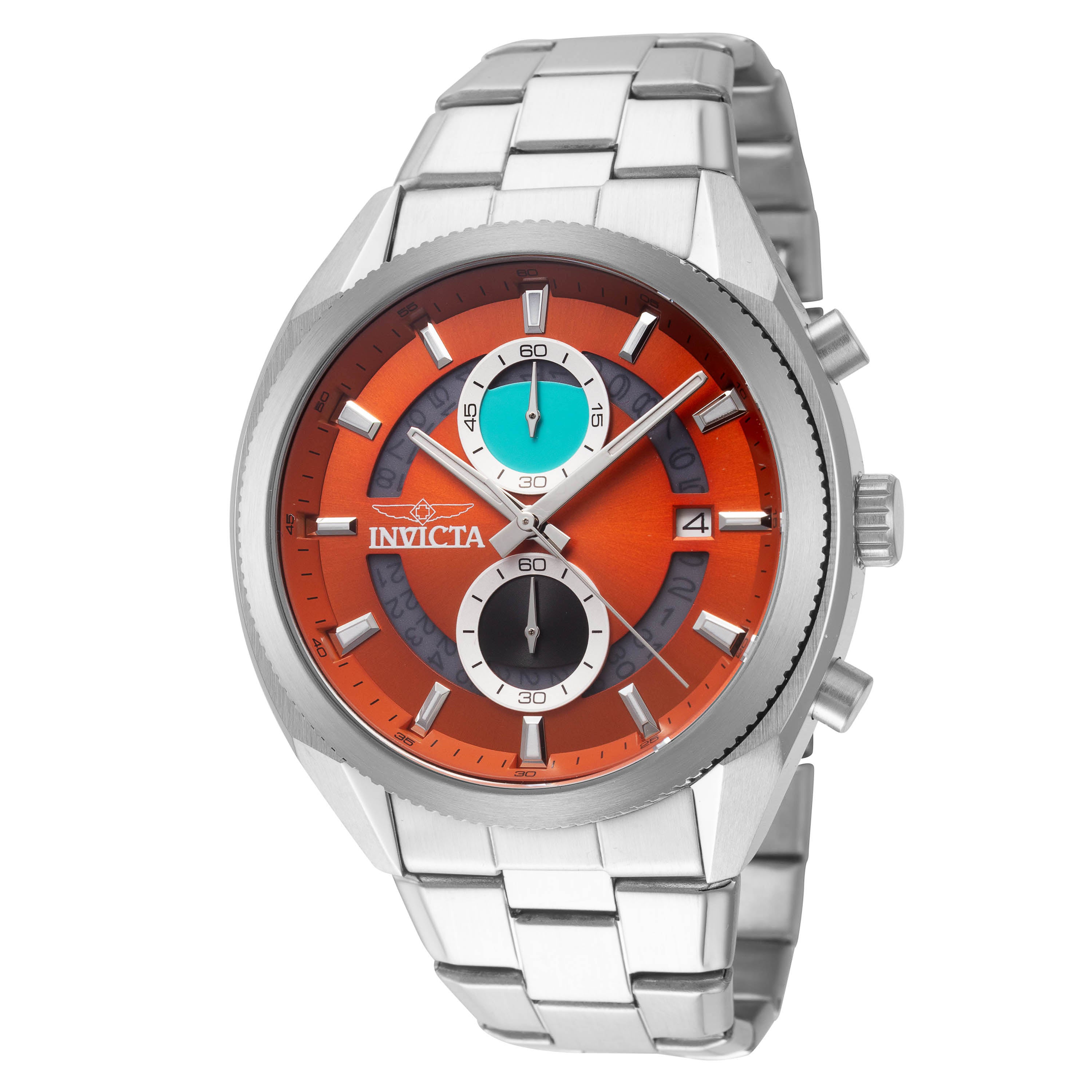 Invicta Men's Speedway 45mm Quartz Chronograph Watch IN-50434