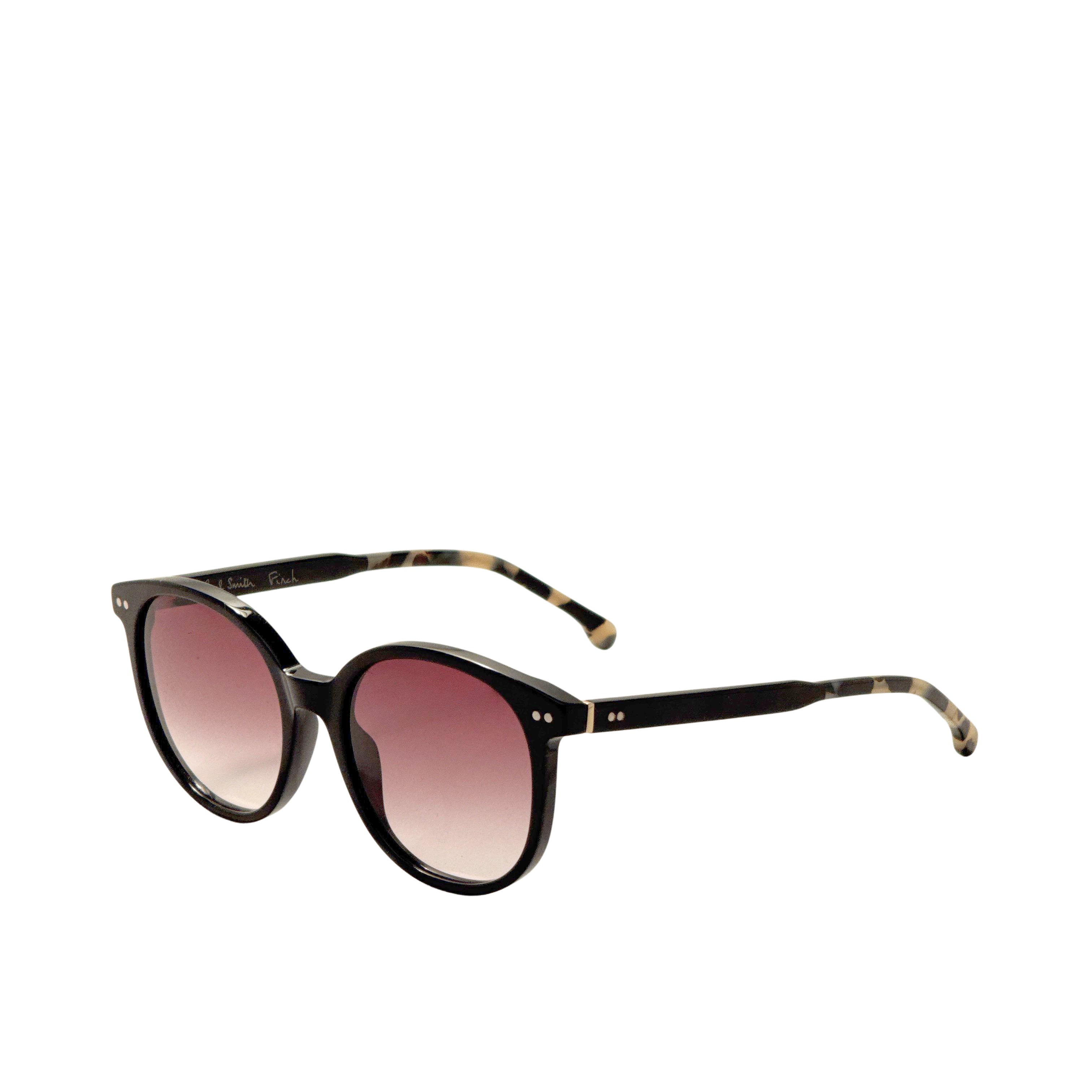 Paul Smith Women's Finch 54mm Black Camel Havana Sunglasses PSSN07354-001-54