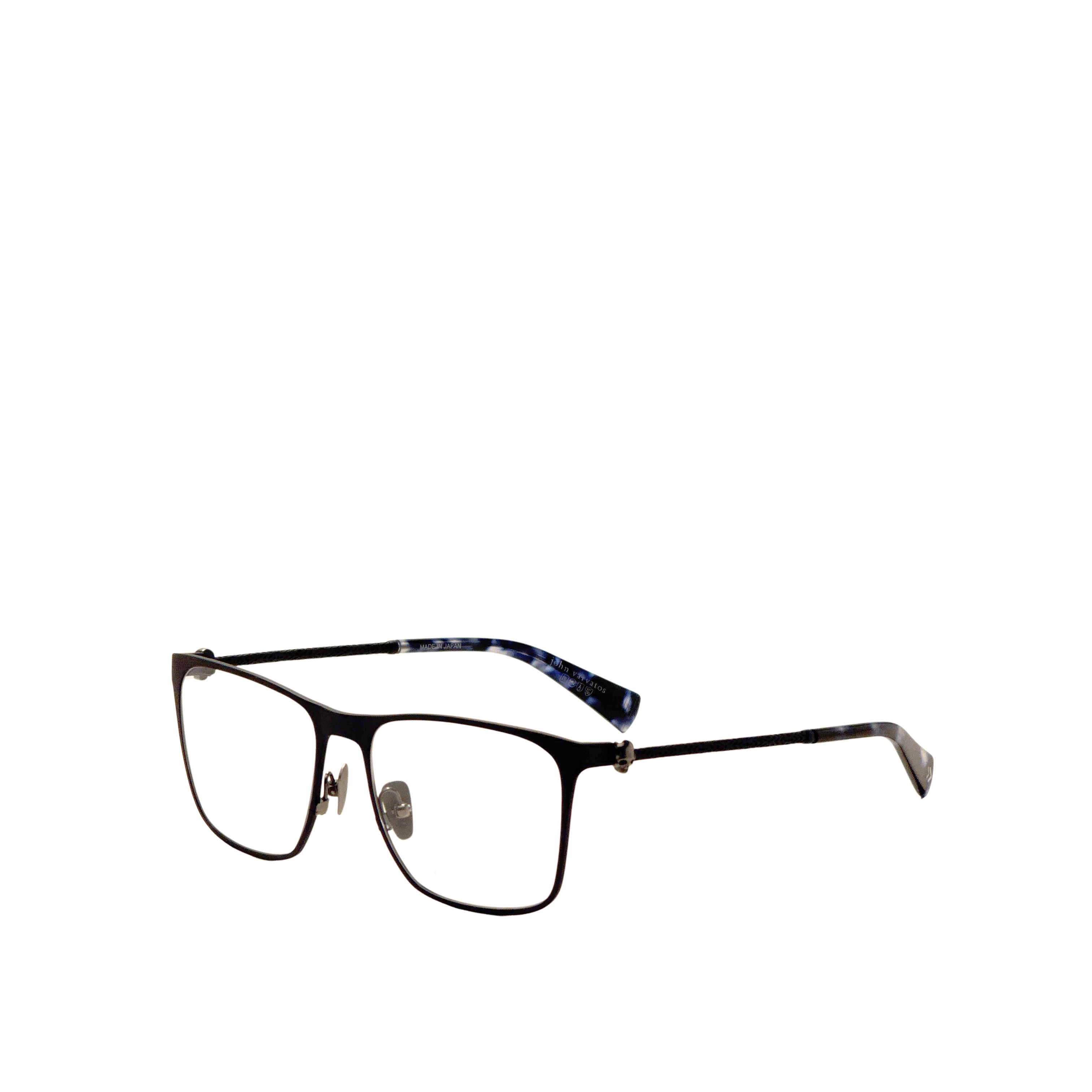John Varvatos Men's 55 mm Matte Navy Eyeglasses V182550MNA