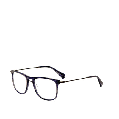 John Varvatos Men's 52 mm Blue Horn Eyeglasses VJV420520BLH