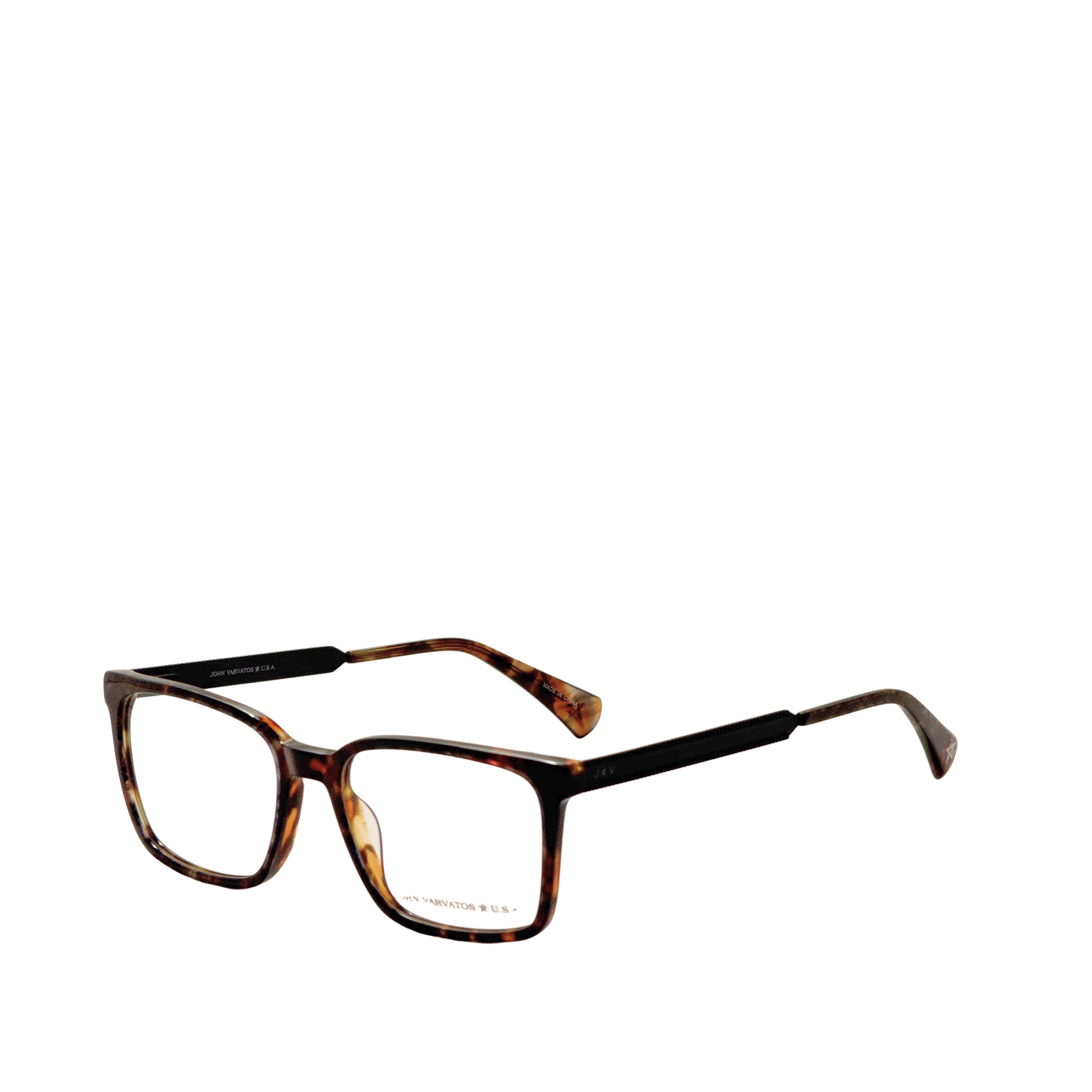 John Varvatos Men's 53 mm Brown Eyeglasses VJVC004530BRO