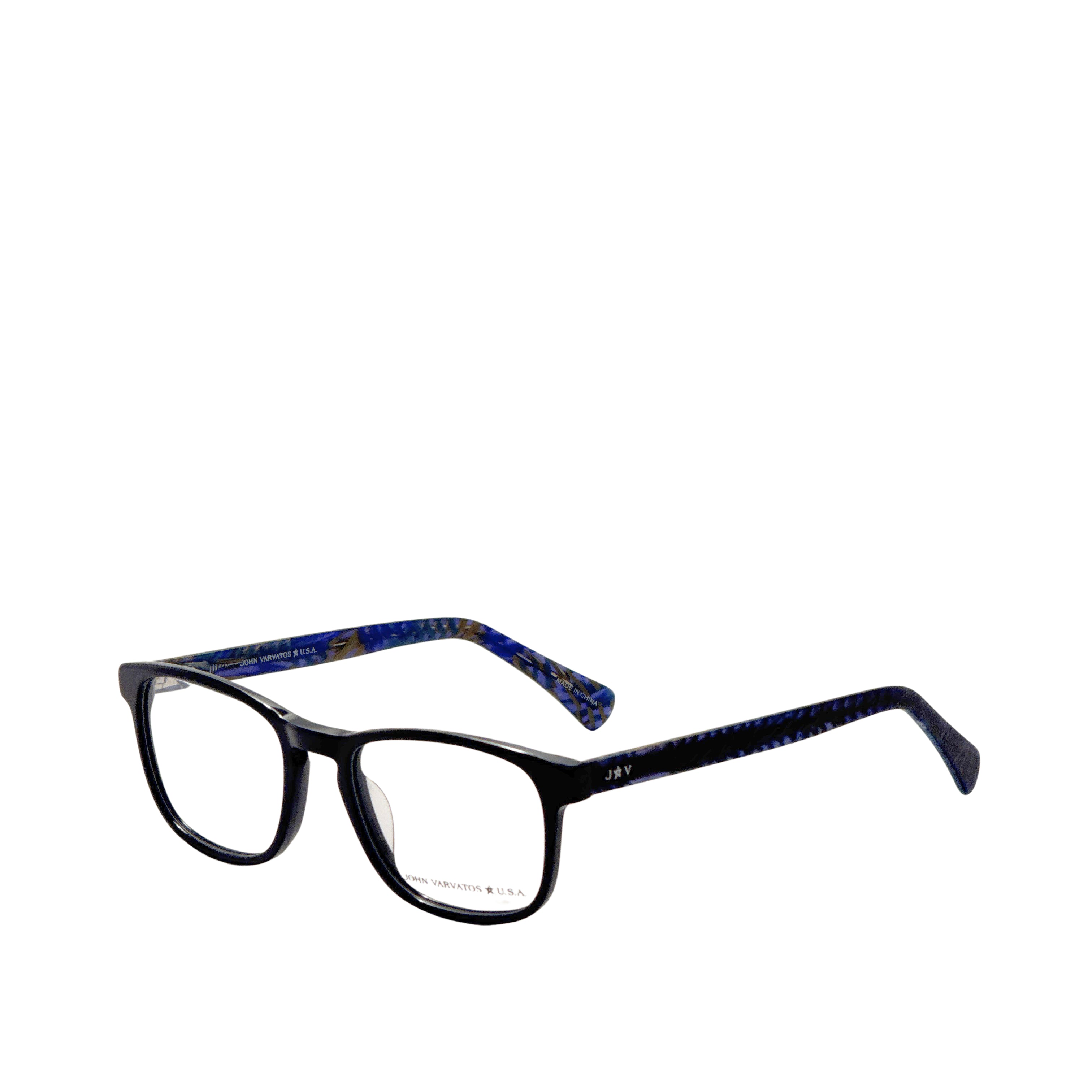 John Varvatos Men's 52 mm Navy Eyeglasses VJVC008520NAV