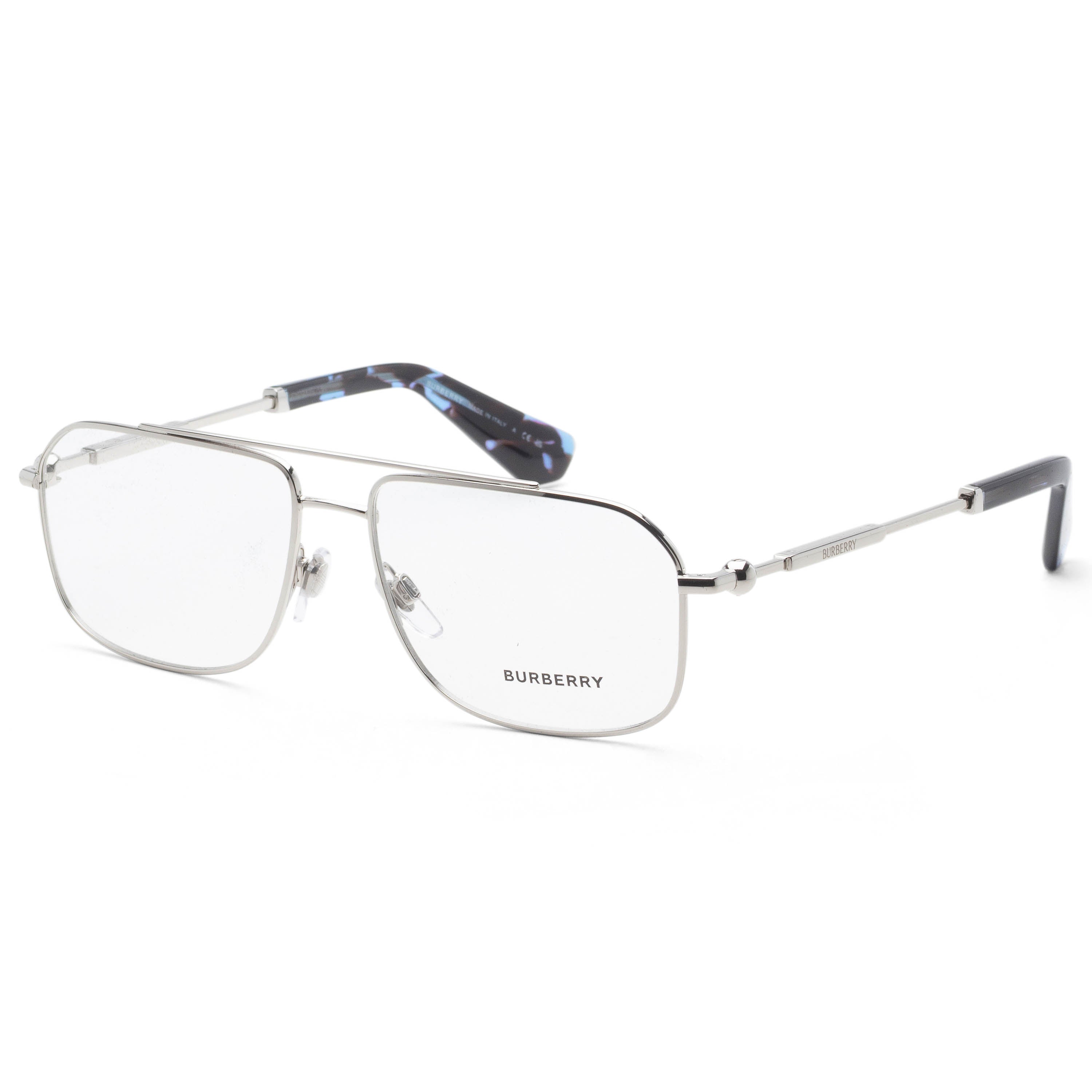 Burberry Men's 56mm Silver Eyeglasses BE1391-1005-56