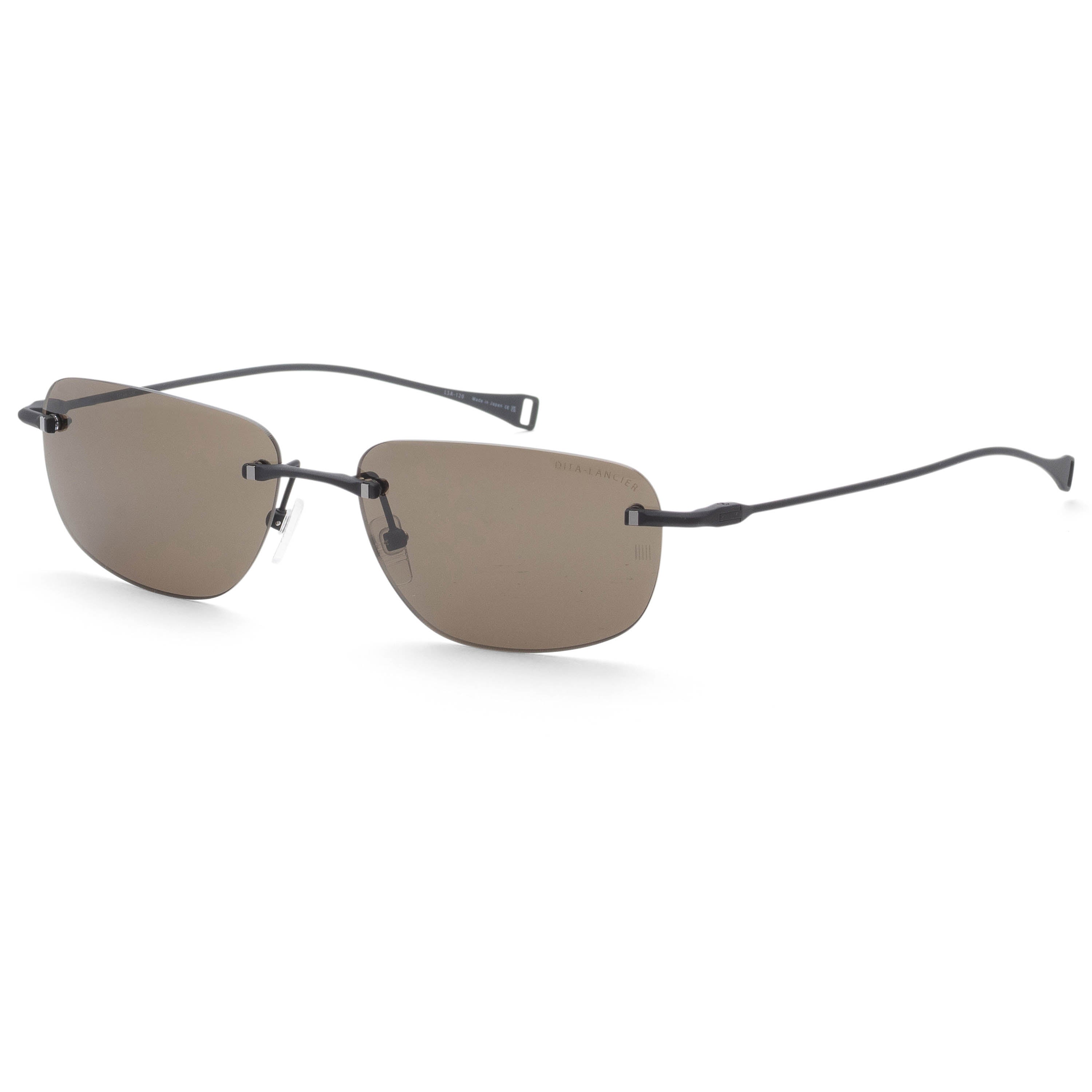 Dita Men's Lancier 56mm Matte Black Sunglasses DLS120-A-04