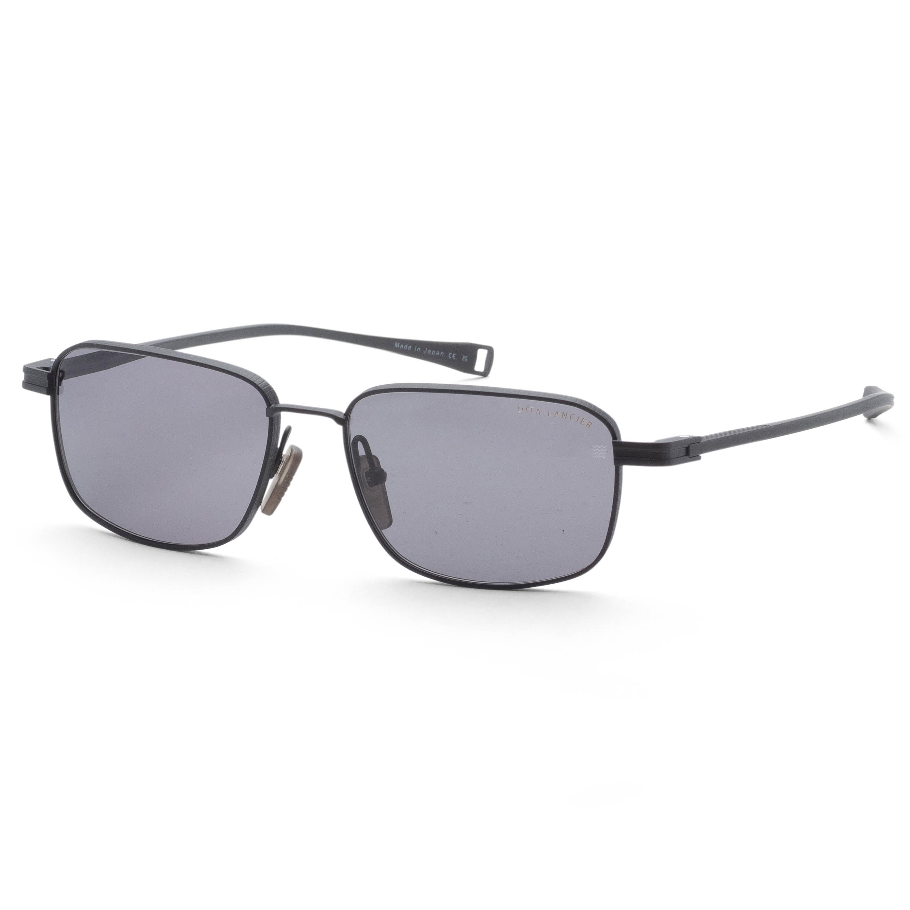Dita Men's Lancier 54mm Matte Black Polarized Sunglasses DLS423-A-03