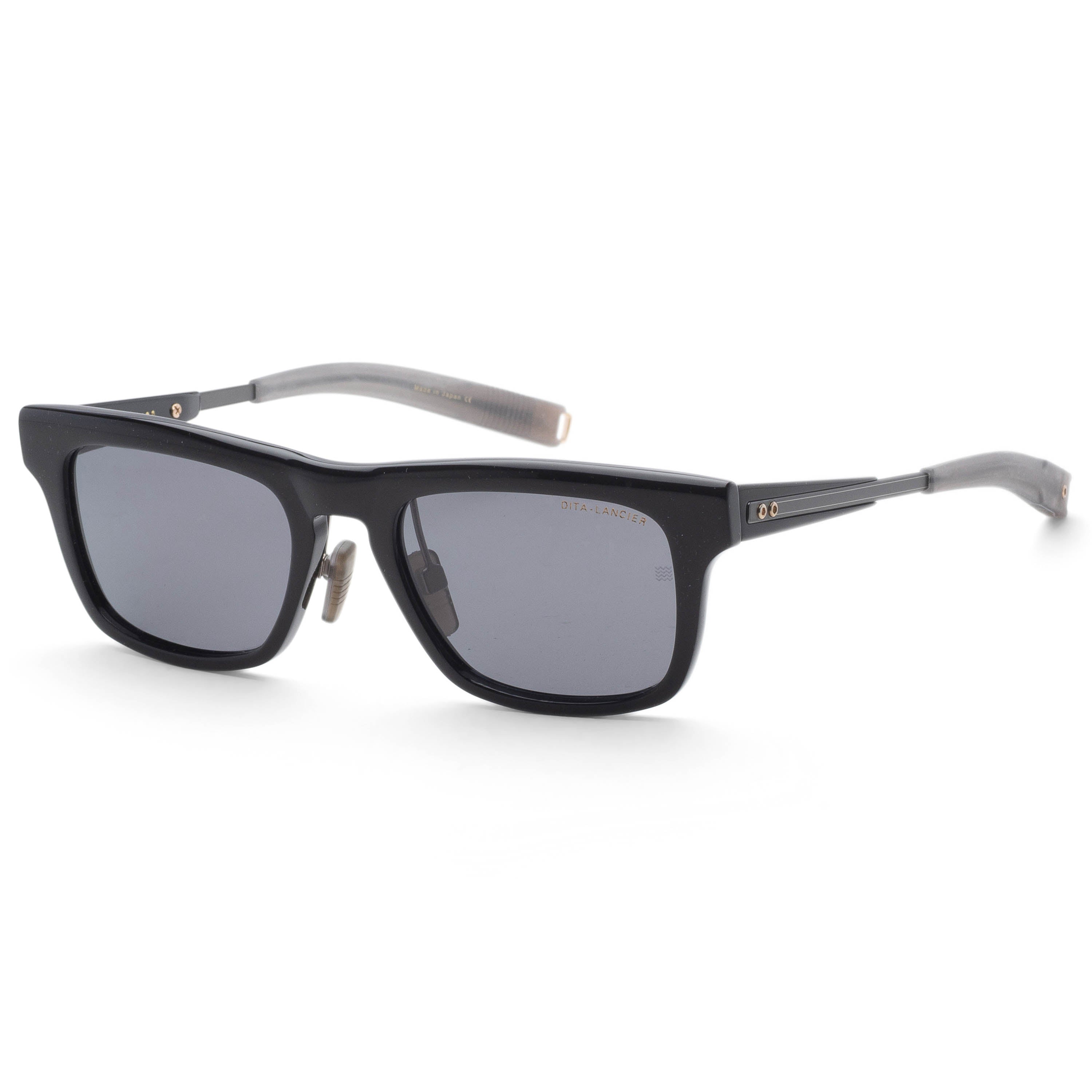 Dita Men's Lancier 53mm Black Gunmetal Polarized Sunglasses DLS700-53-01AF