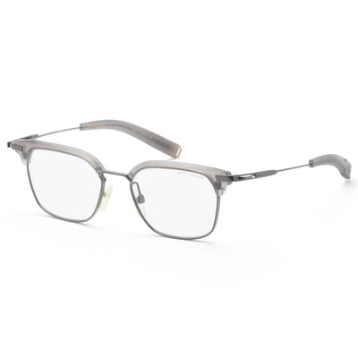 Dita Men's Lancier 52mm Satin Crystal Grey Antique Silver Eyeglasses DLX410-A-02