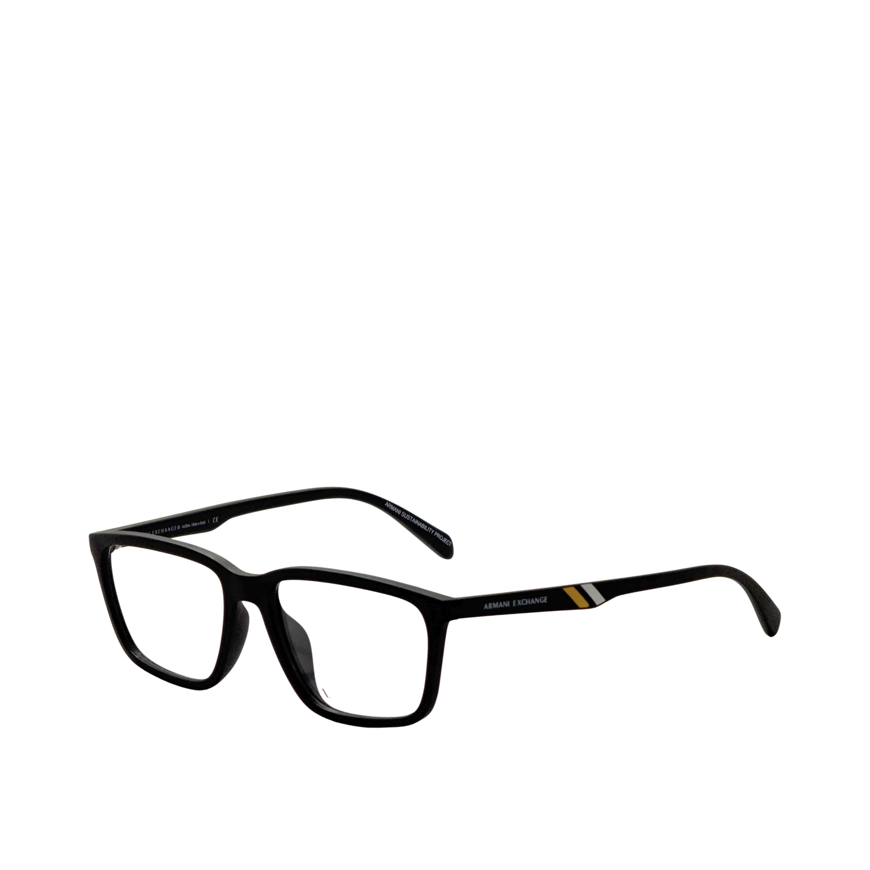 Armani Exchange Men's 55mm Matte Black Eyeglasses AX3089U-8078-55
