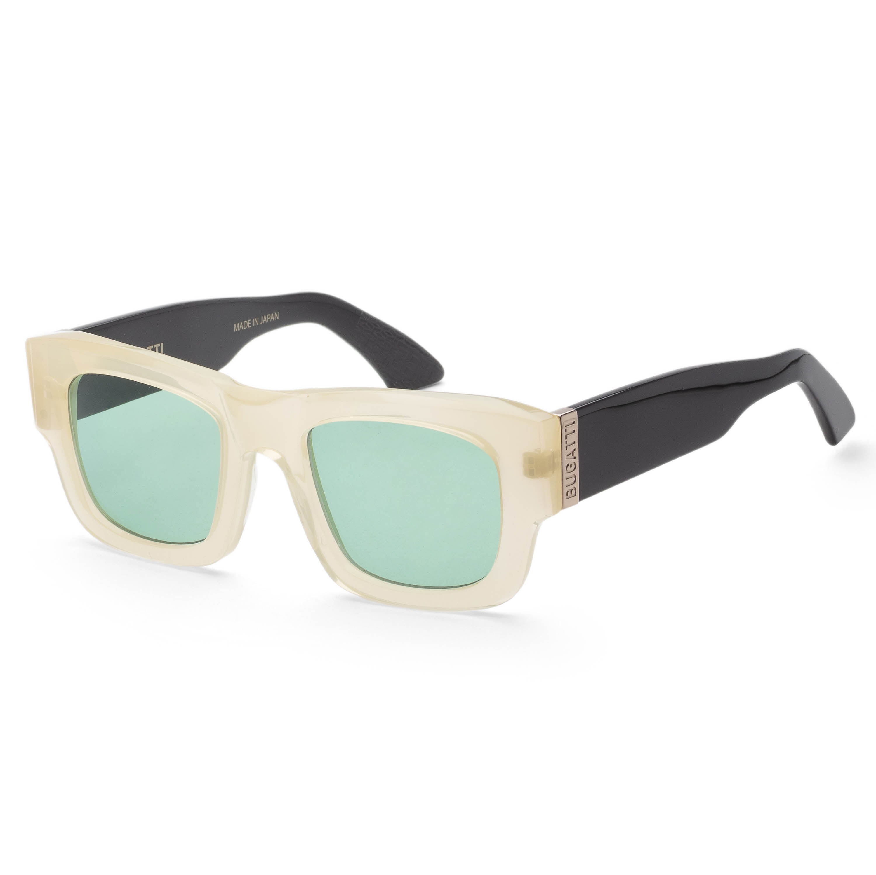 Bugatti Men's 51 mm Bone Eyeglasses 48M-BNE-BK-51