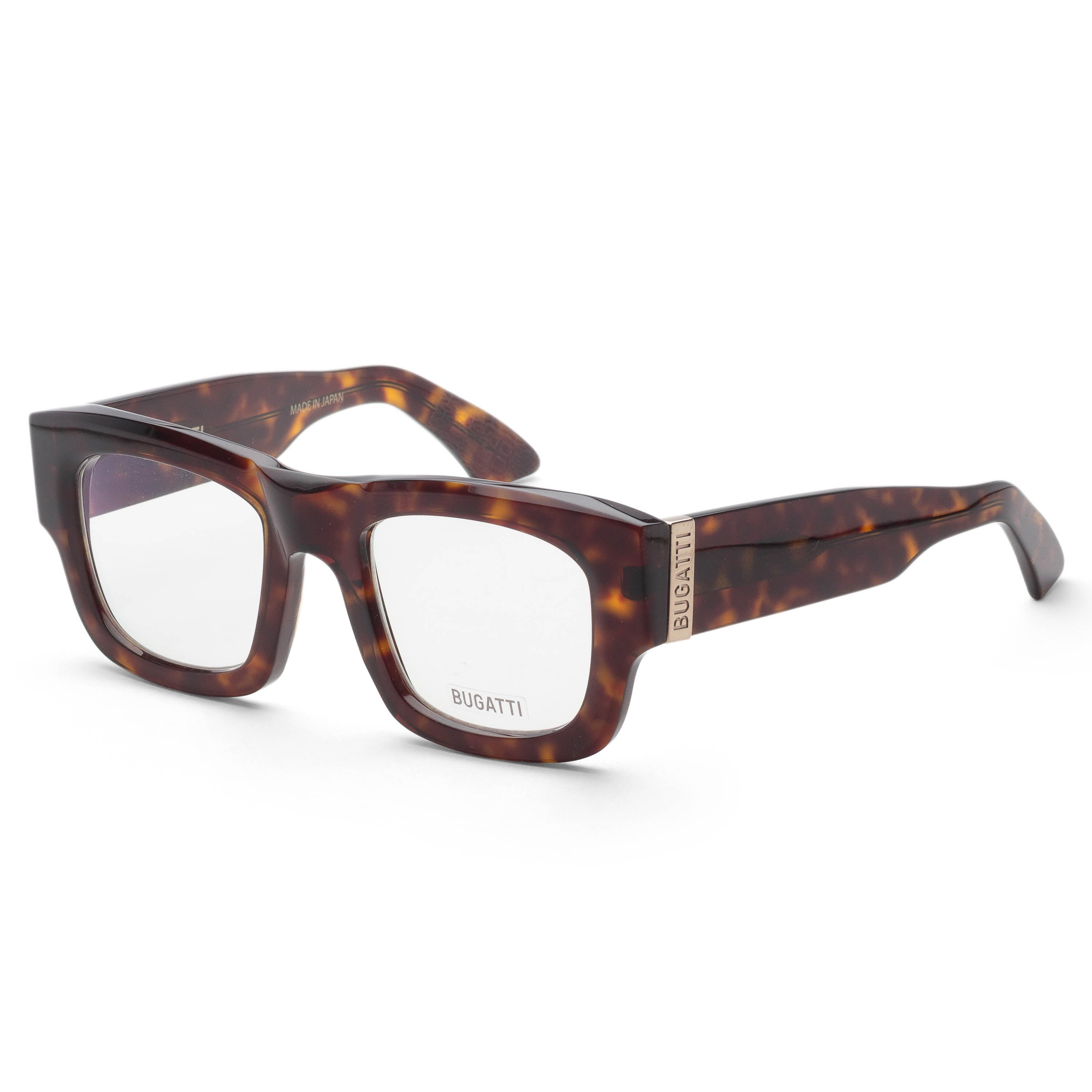 Bugatti Men's 51 mm Havana Eyeglasses 48M-HAV-51