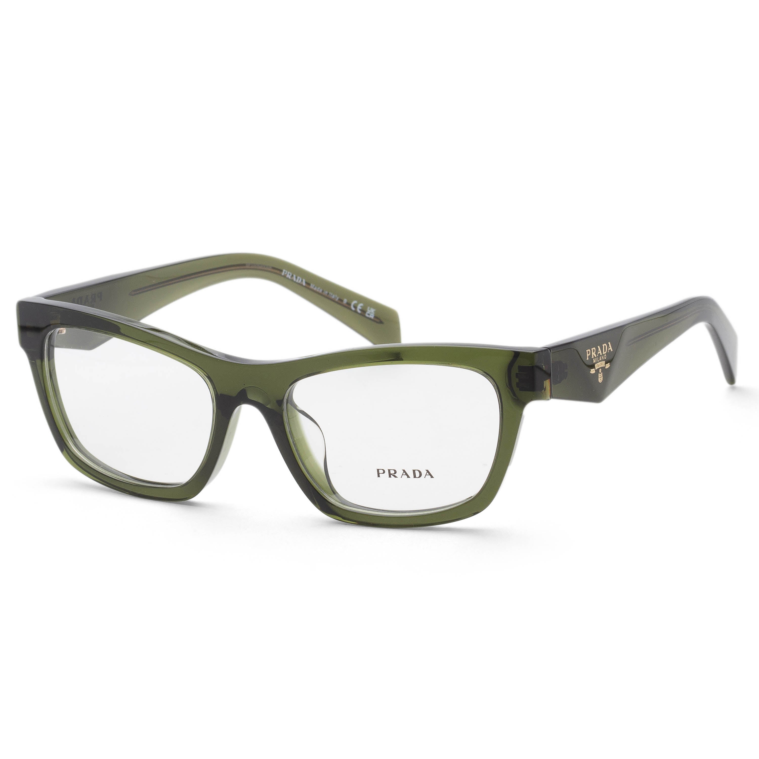 Prada Women's 54mm Transparent Bottle Eyeglasses PR-B01VF-19Z1O1-54