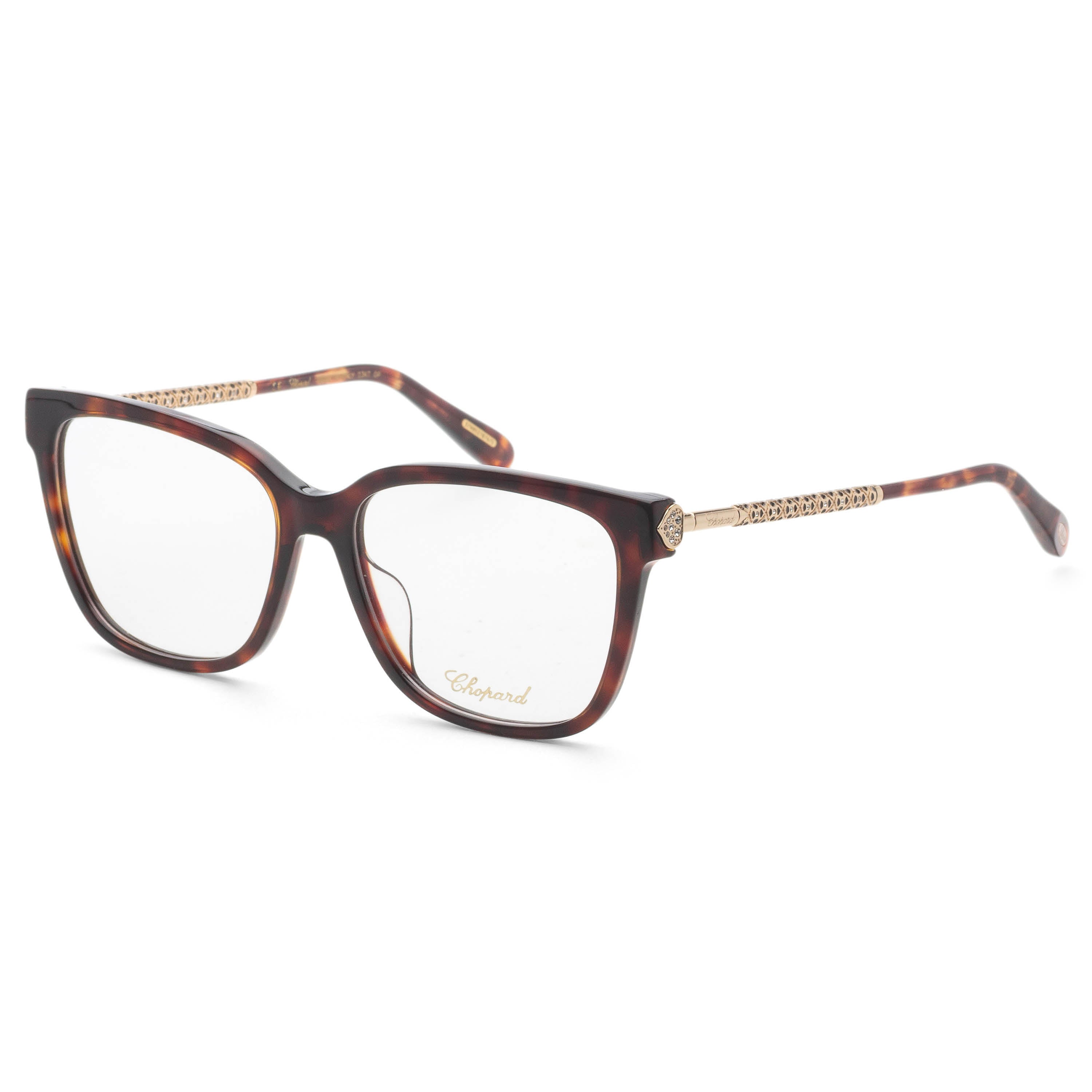 Chopard Women's 55mm Brown Havana Eyeglasses VCH333S550743
