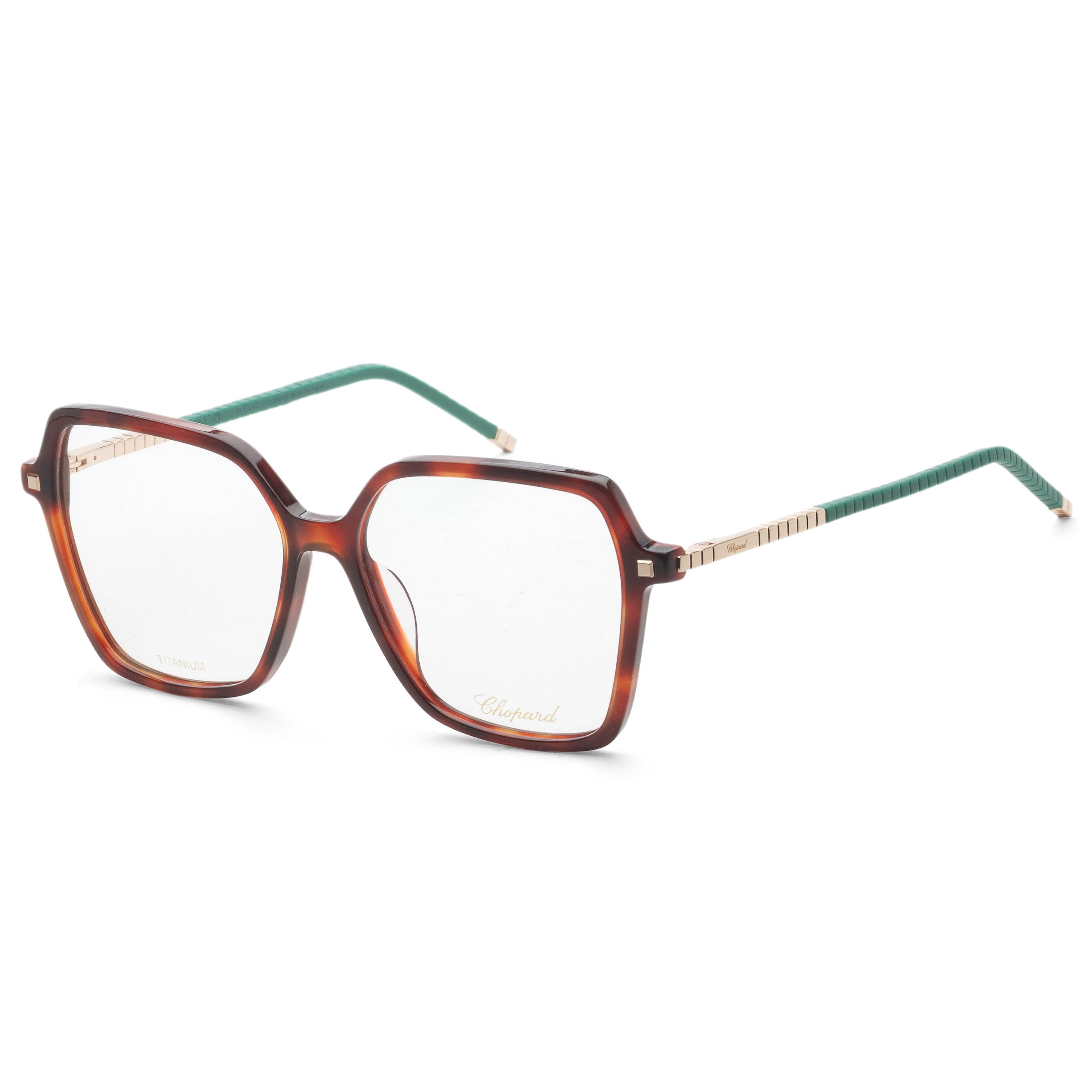Chopard Women's 55 Havana Eyeglasses VCH348M5509XW