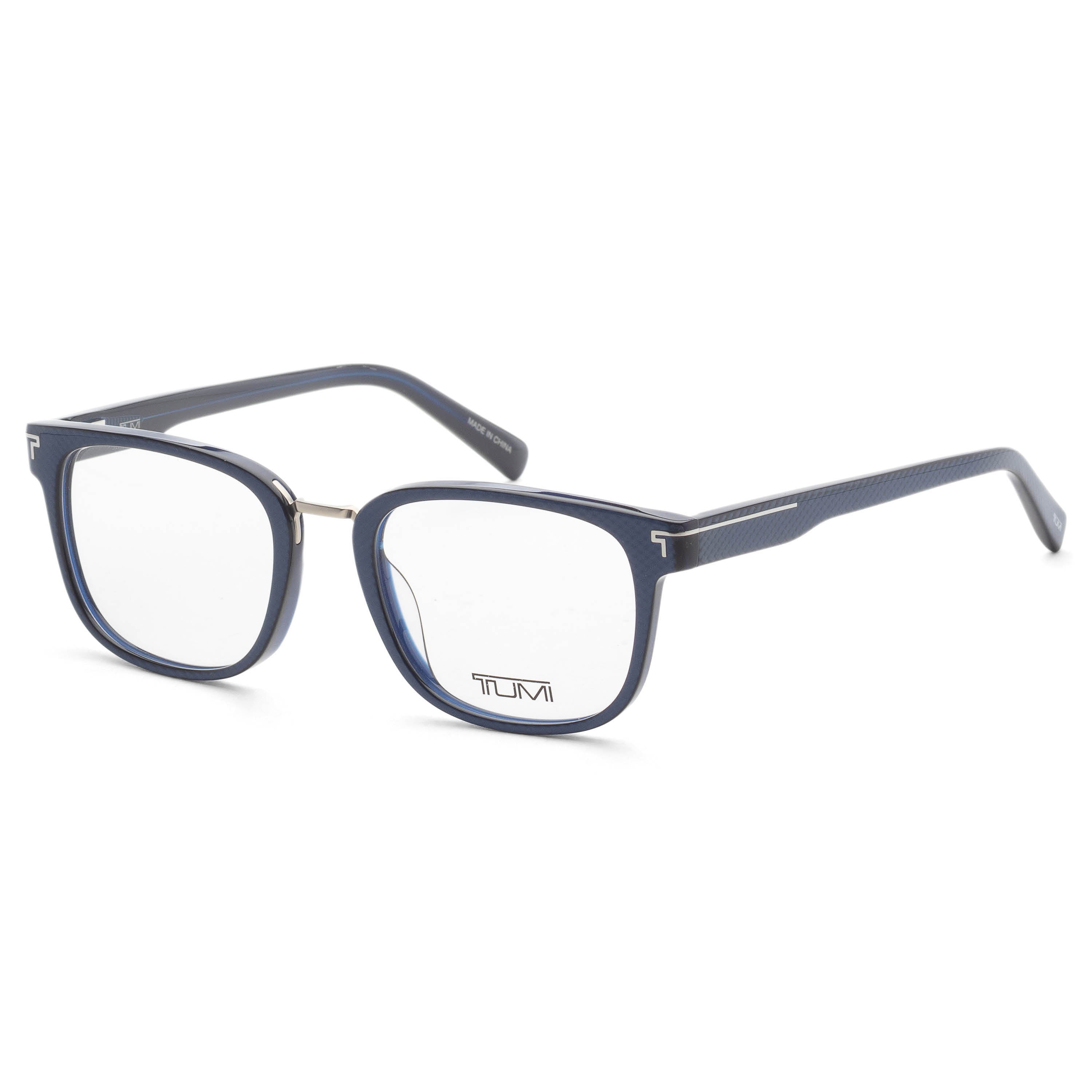 Tumi Unisex 50mm Blue Eyeglasses VTU0135003LW