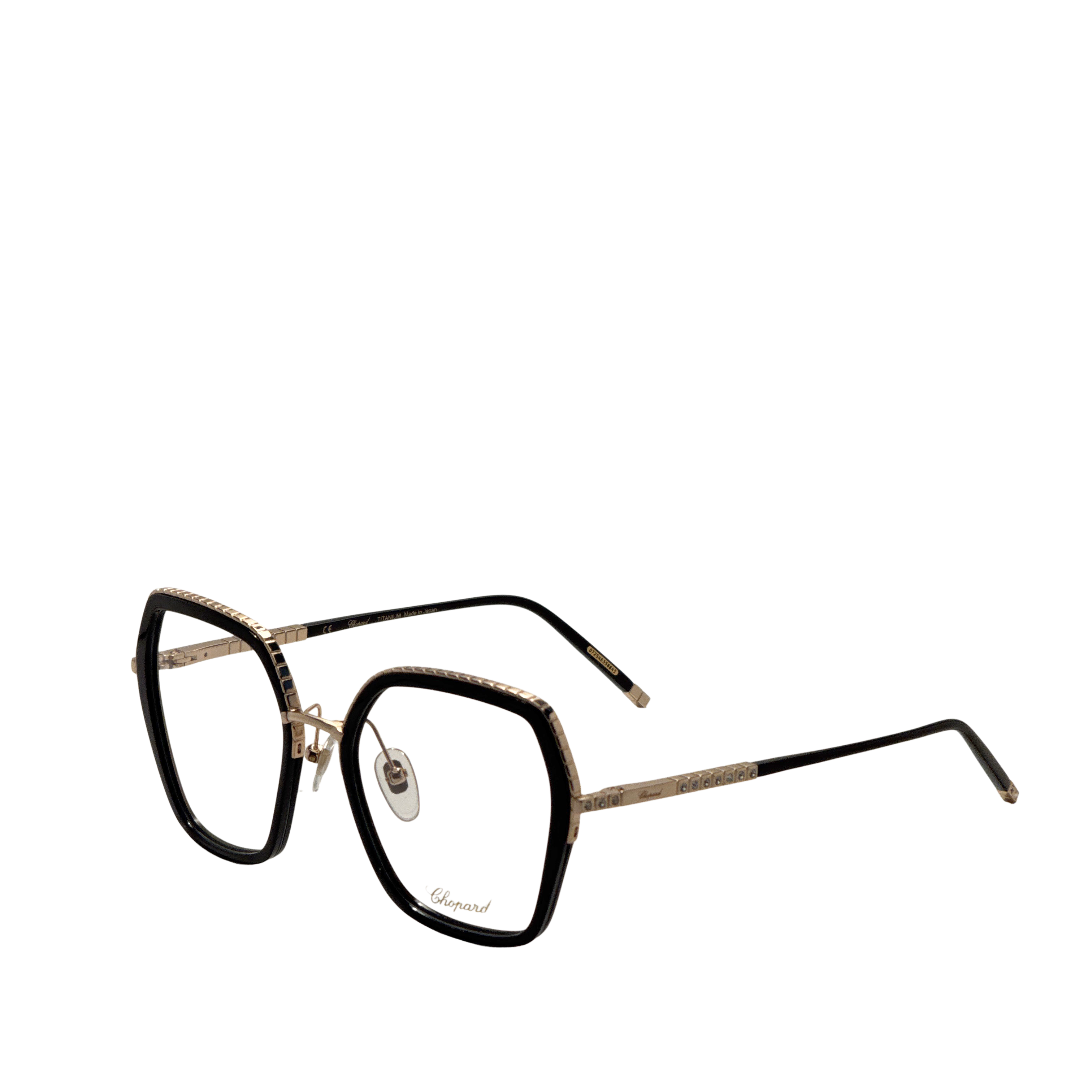 Chopard Women's 53 mm Rose Gold Eyeglasses VCHG28S53300N