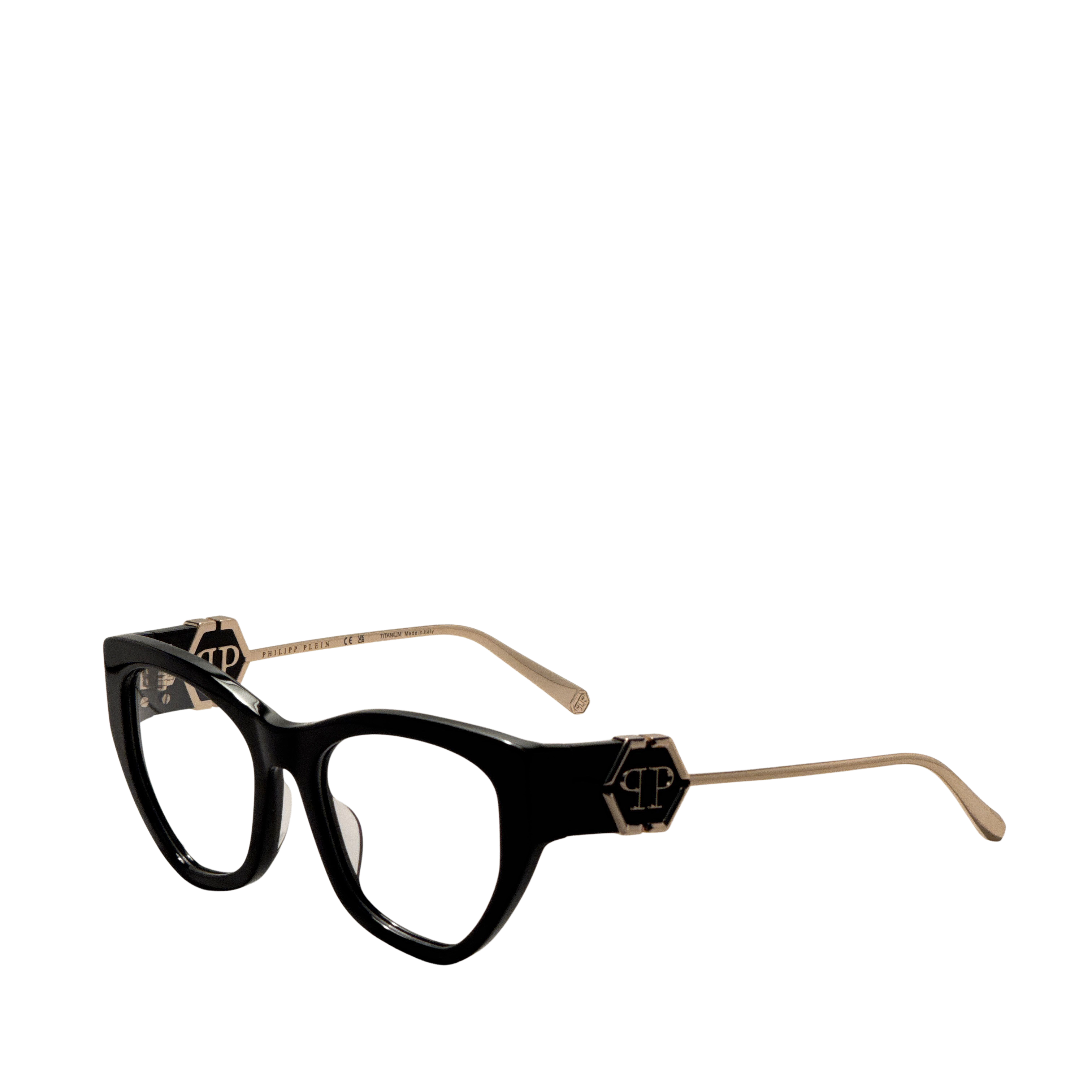 Philipp Plein Women's 54 mm Black Eyeglasses VPP123M540700