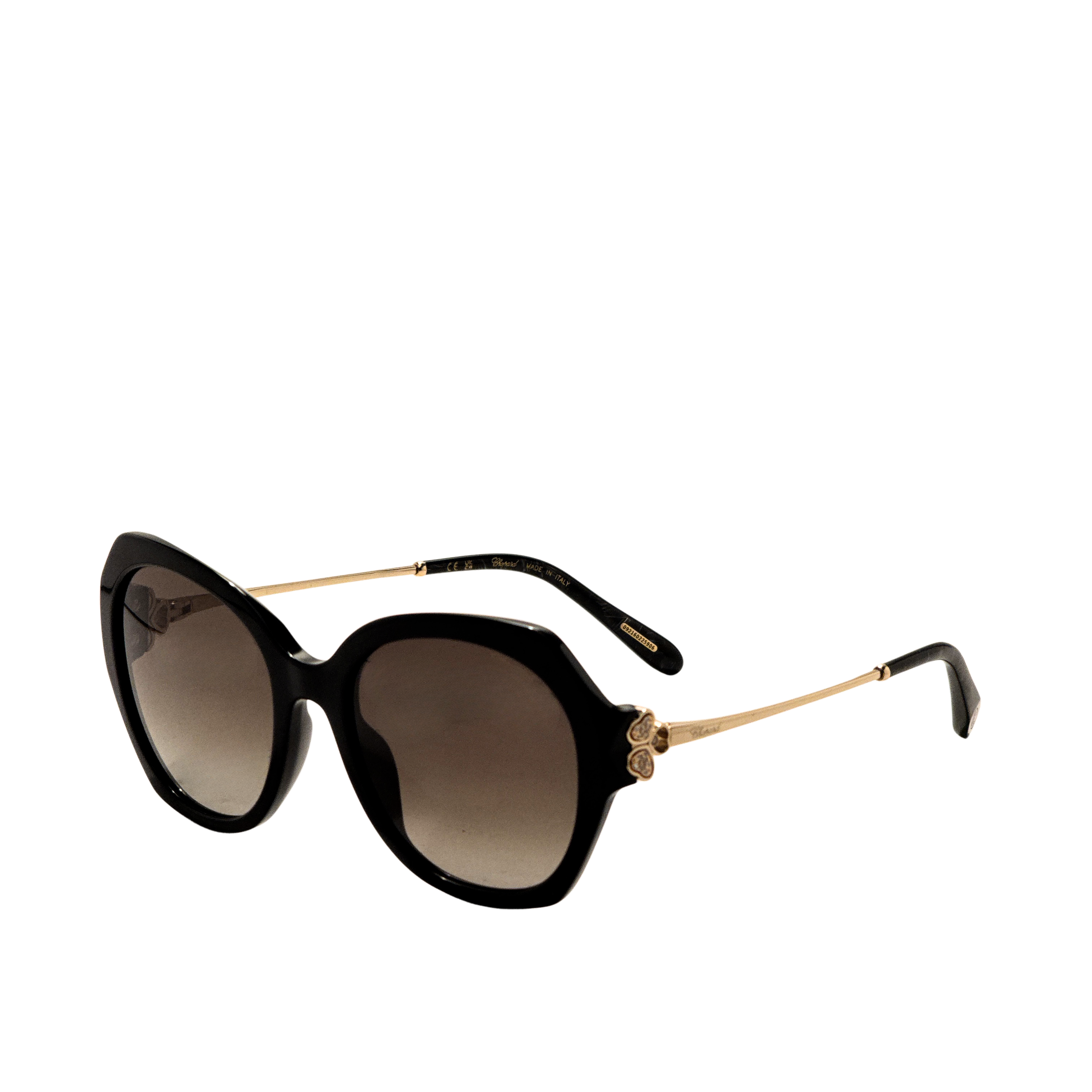 Chopard Women's 54 mm Shiny Black Sunglasses SCH354V540700
