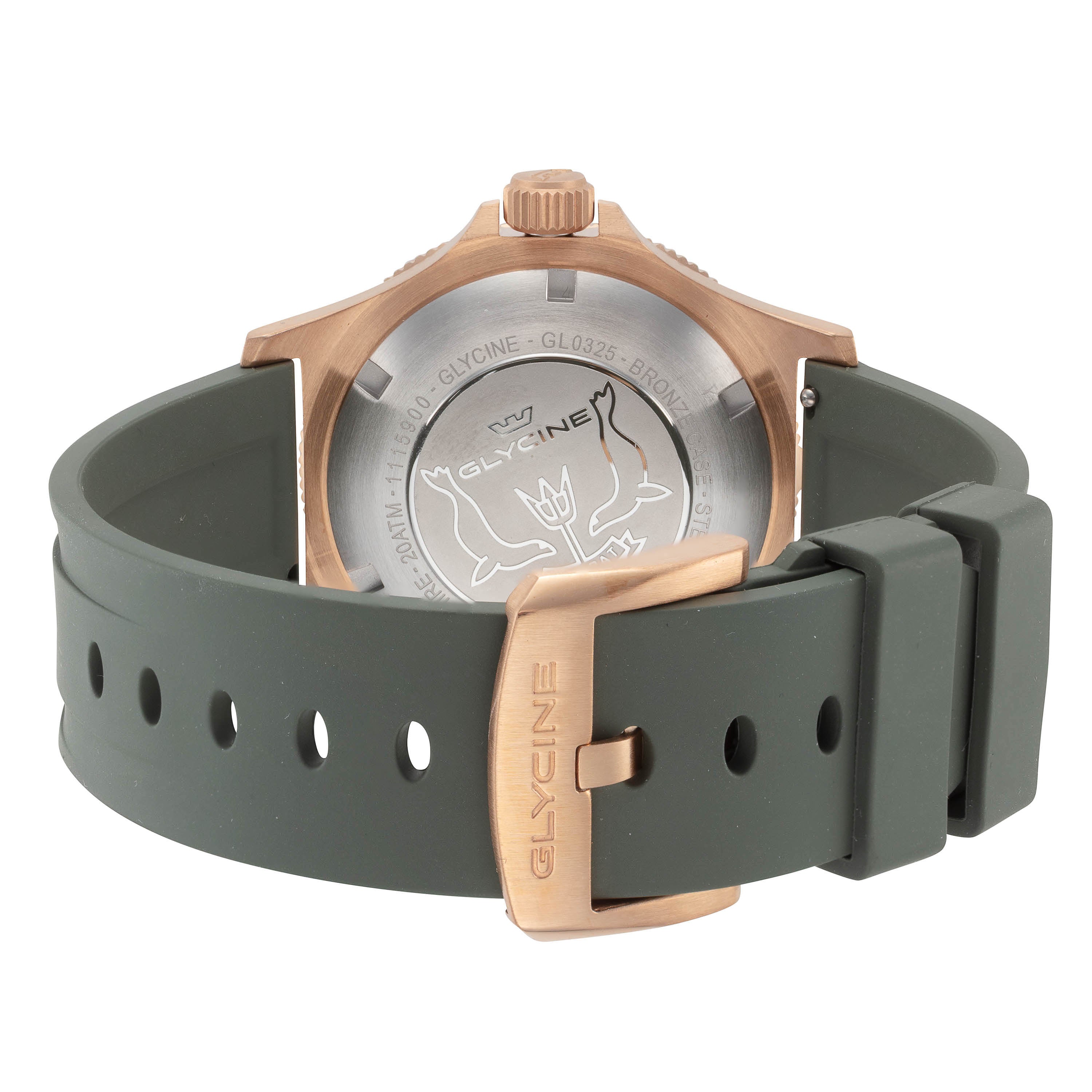 Glycine Men's Combat Sub Bronze 42mm Automatic Watch GL0325