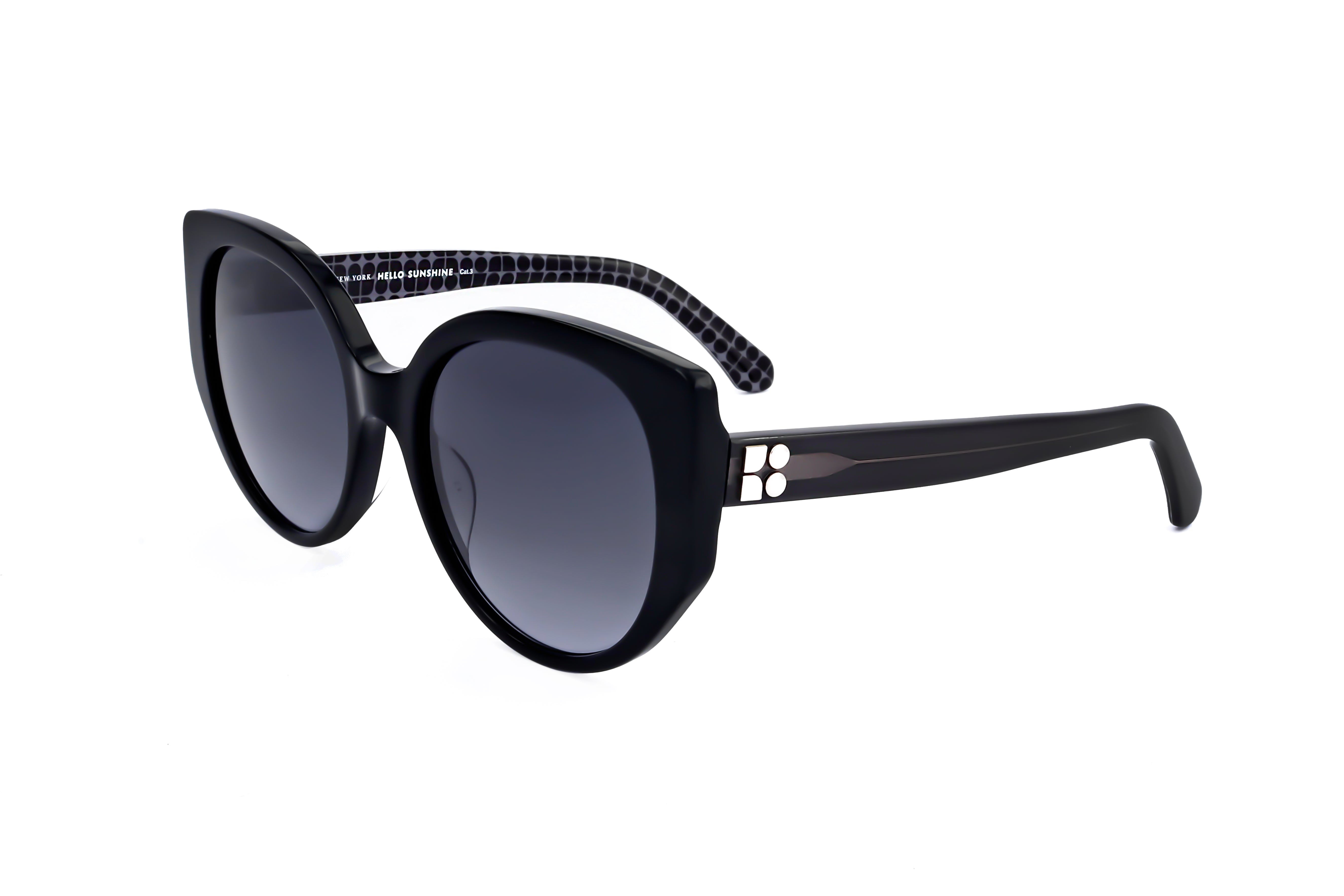 Kate Spade Women's 55mm Black Sunglasses SERAPHINA-G-S-807-55