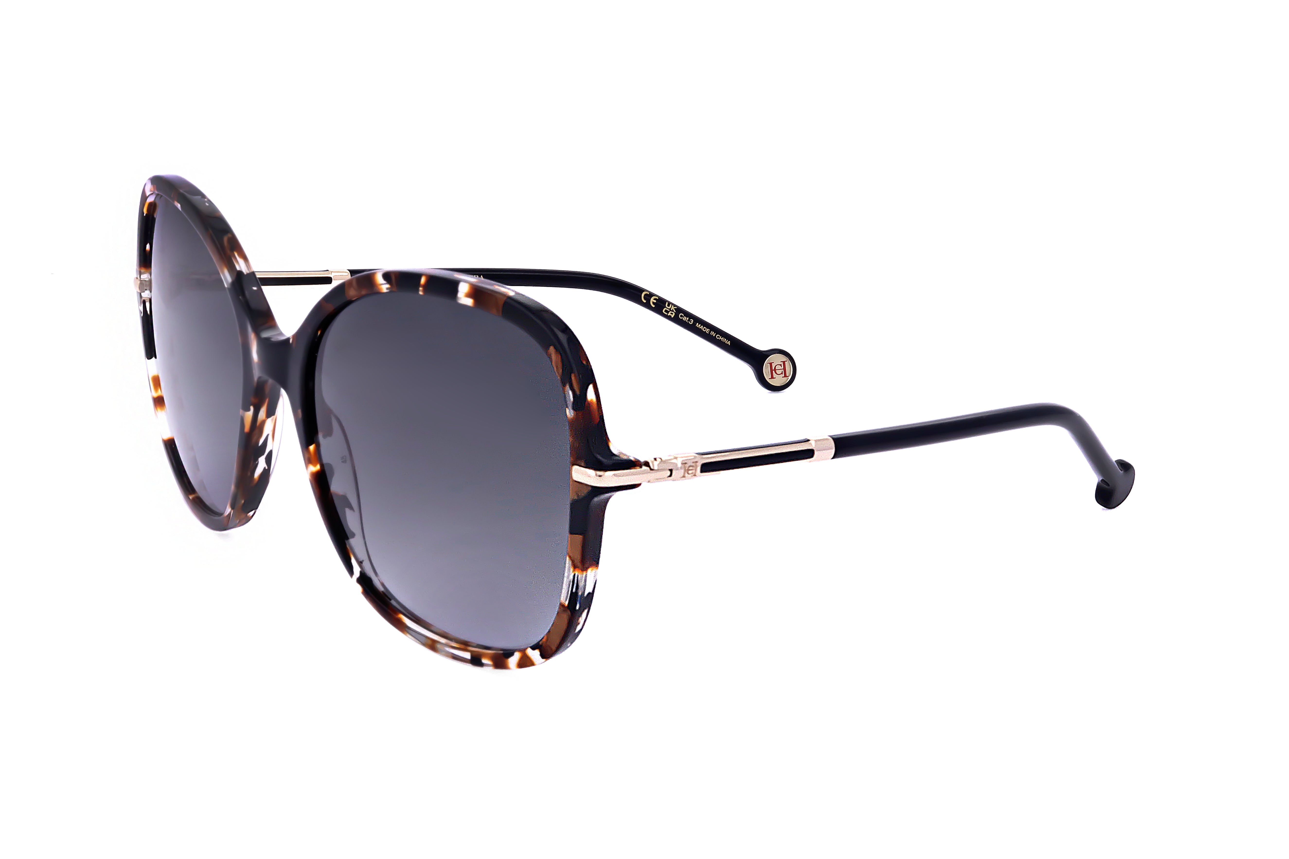 Carolina Herrera Women's 58mm Black Havana Gold Sunglasses HER0269-S-XWY-58