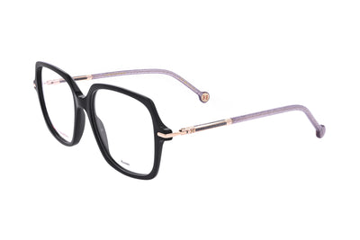 Carolina Herrera Women's 54mm Black Glitter Black Eyeglasses HER0233-P9X-54