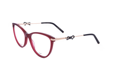 Carolina Herrera Women's 55mm Burgundy Gold Eyeglasses HER0219-6K3-55