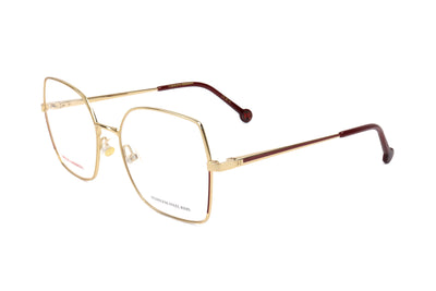 Carolina Herrera Women's 55mm Burgundy Gold Eyeglasses HER0206-6K3-55